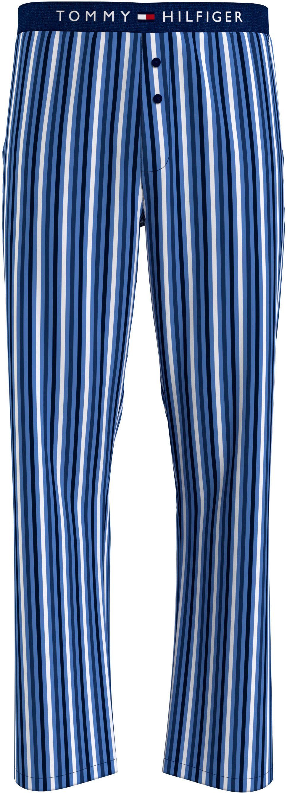 Tommy Hilfiger Underwear Pyjamabroek WOVEN PANT PRINT met stretch-tailleband
