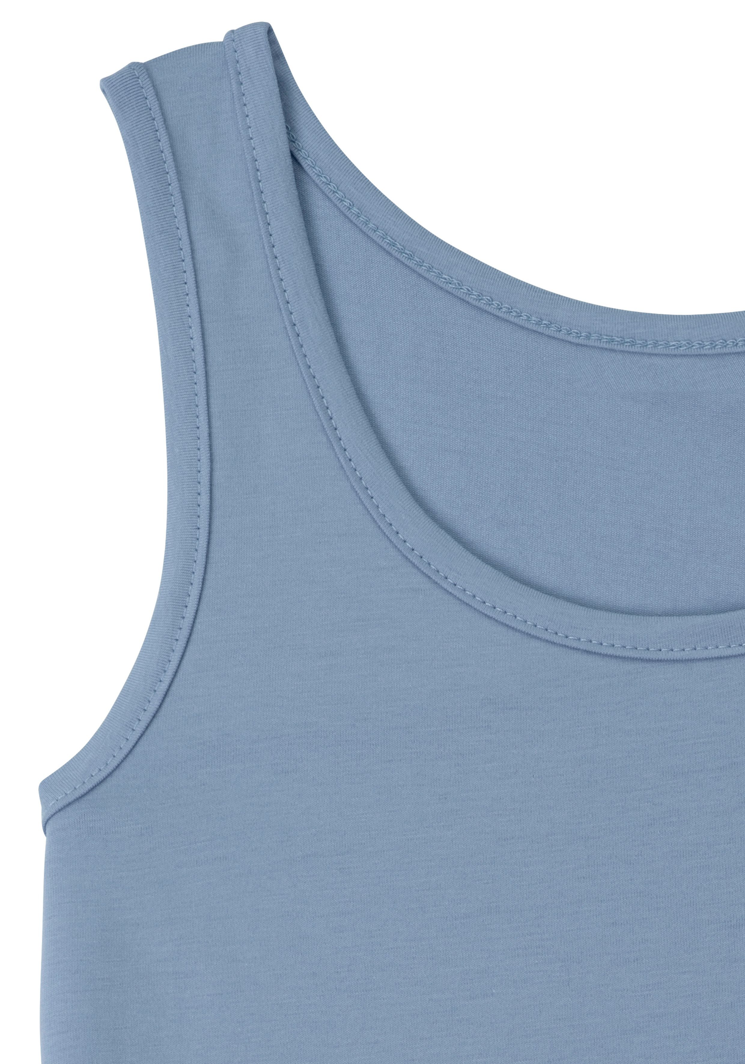 Vivance Hemd in eenvoudig ontwerp tanktop onderhemd (set 2 stuks)