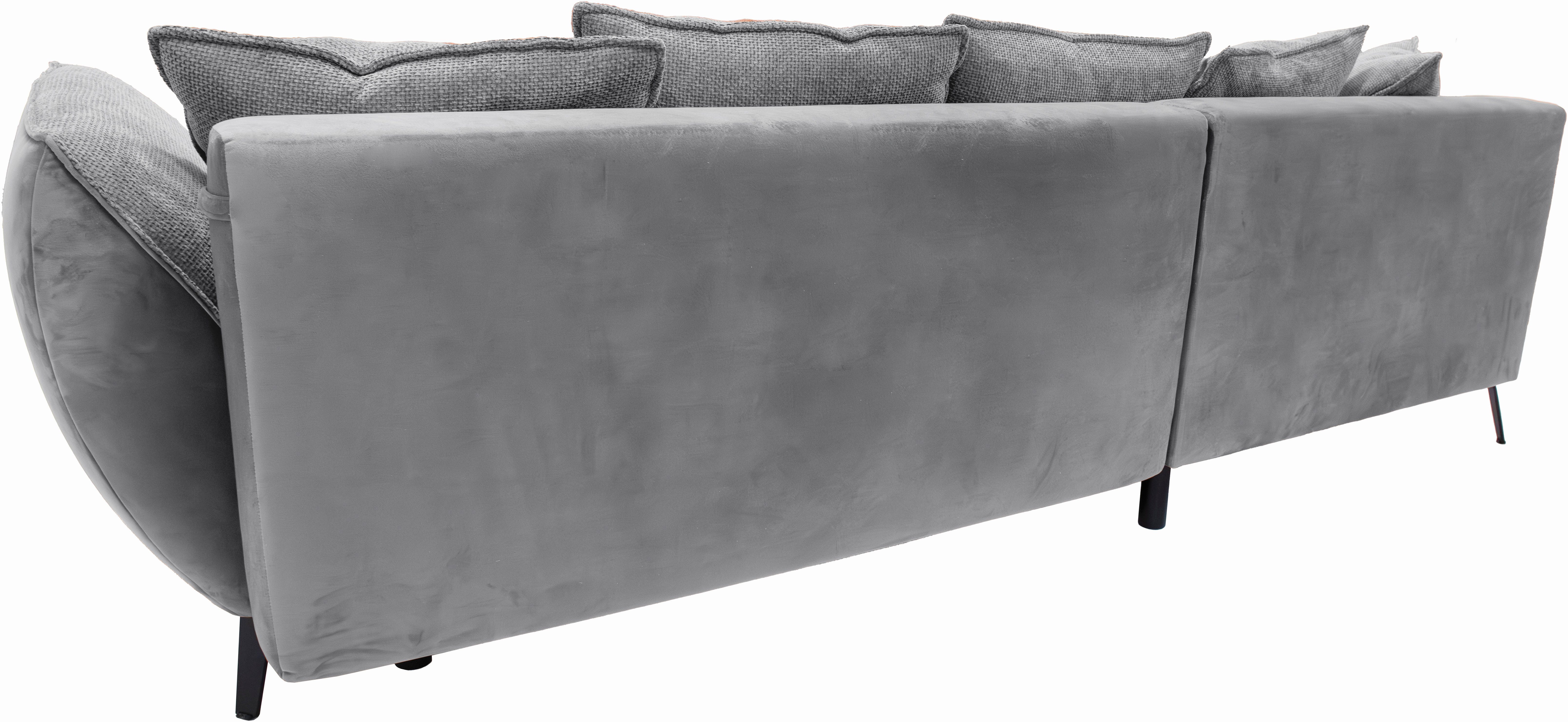 exxpo - sofa fashion Hoekbank Midway met eenvoudige Easy-Lift bedfunctie, comfortabel en modern