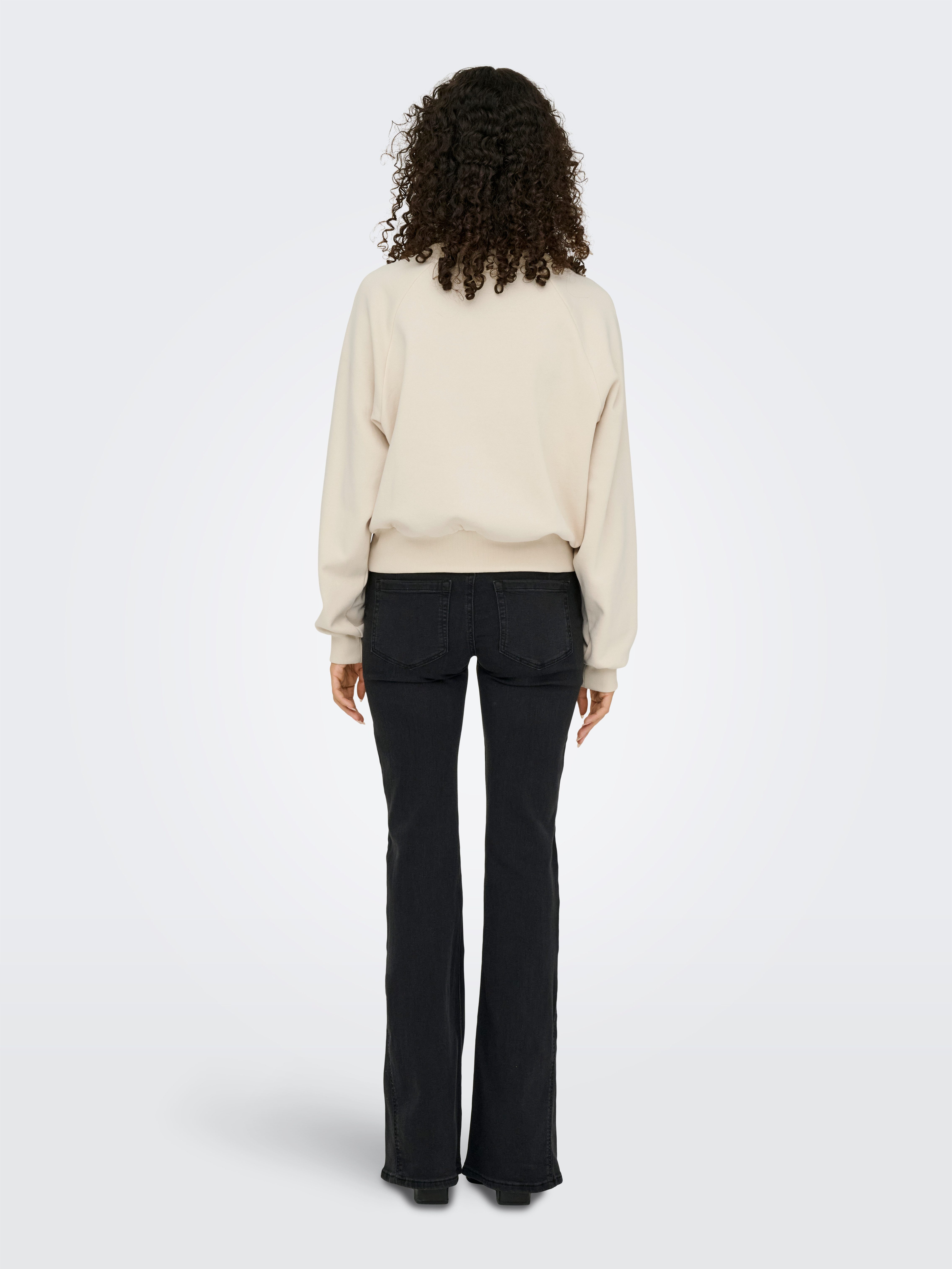 Only Sweatshirt ONLJETT L/S O-NECK EMB. BOX SWT