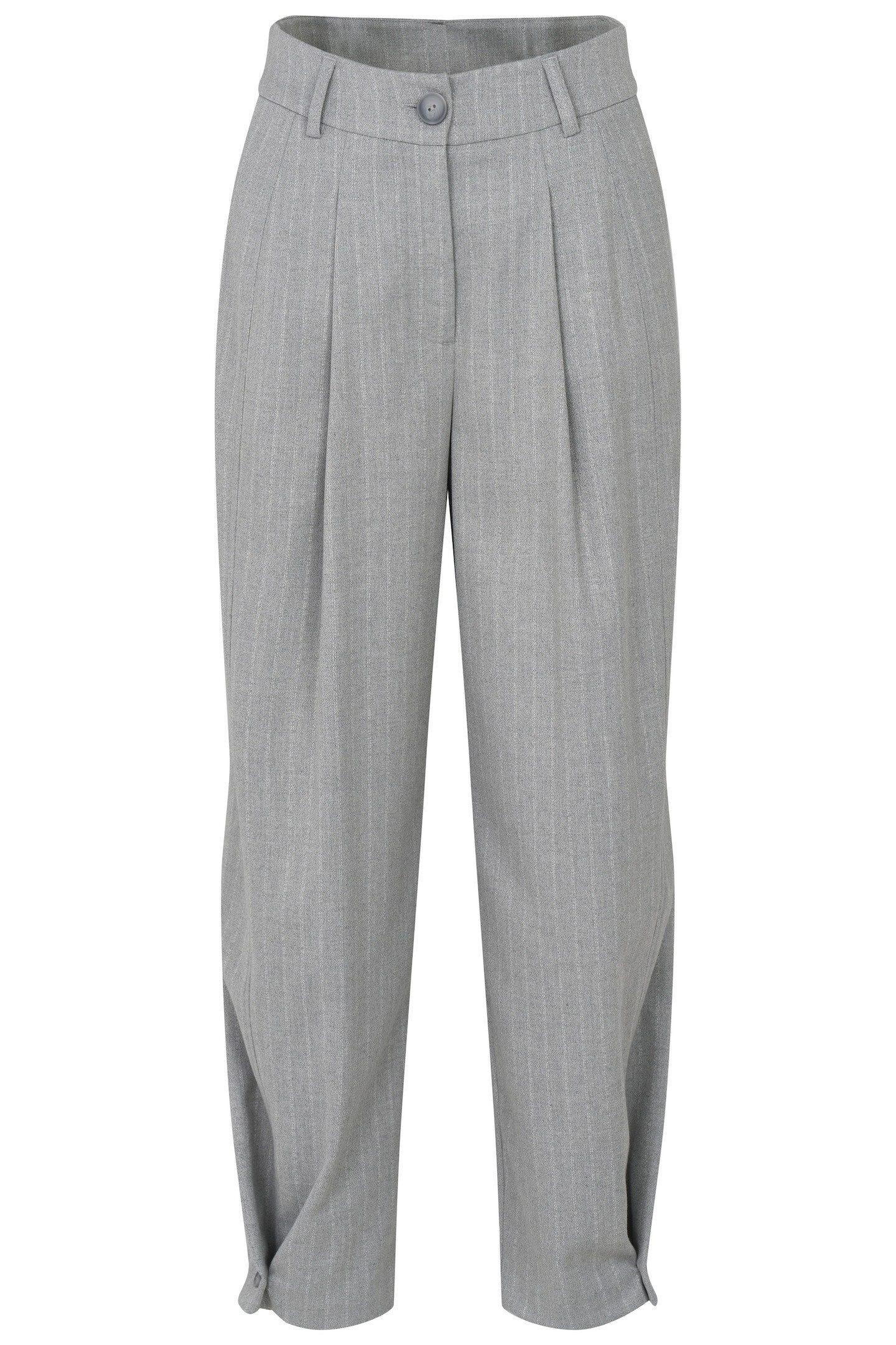 Bugatti Stoffen broek met strepen & persvouwen
