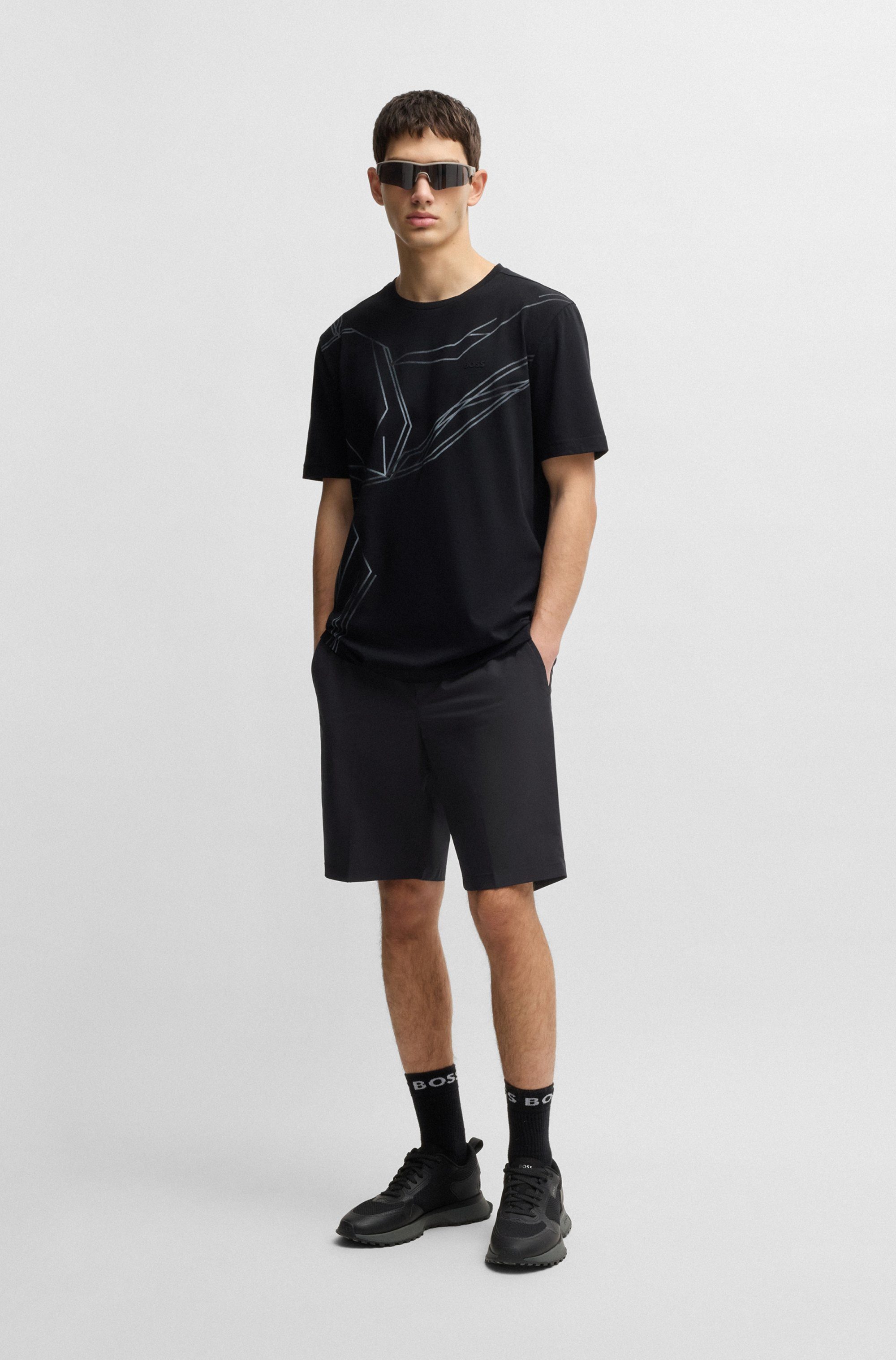 BOSS GREEN Short S_Speedflex in klassieke vorm