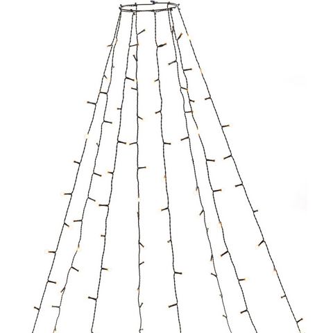 Konstsmide Kerstboomverlichting Boommantel Led Zwart 5,6 M