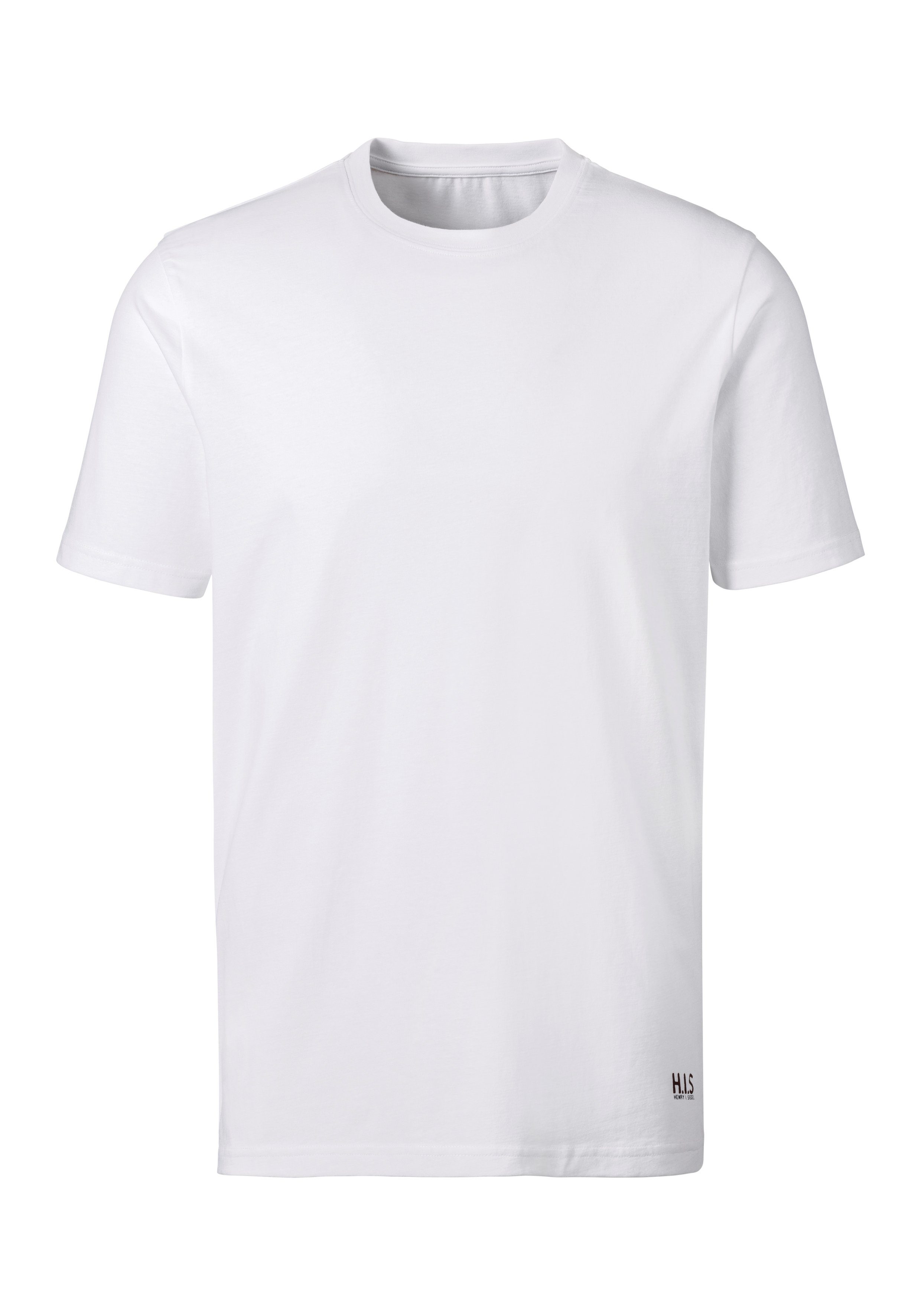 H.I.S T-shirt Onderhemd met ronde hals (Set van 3)