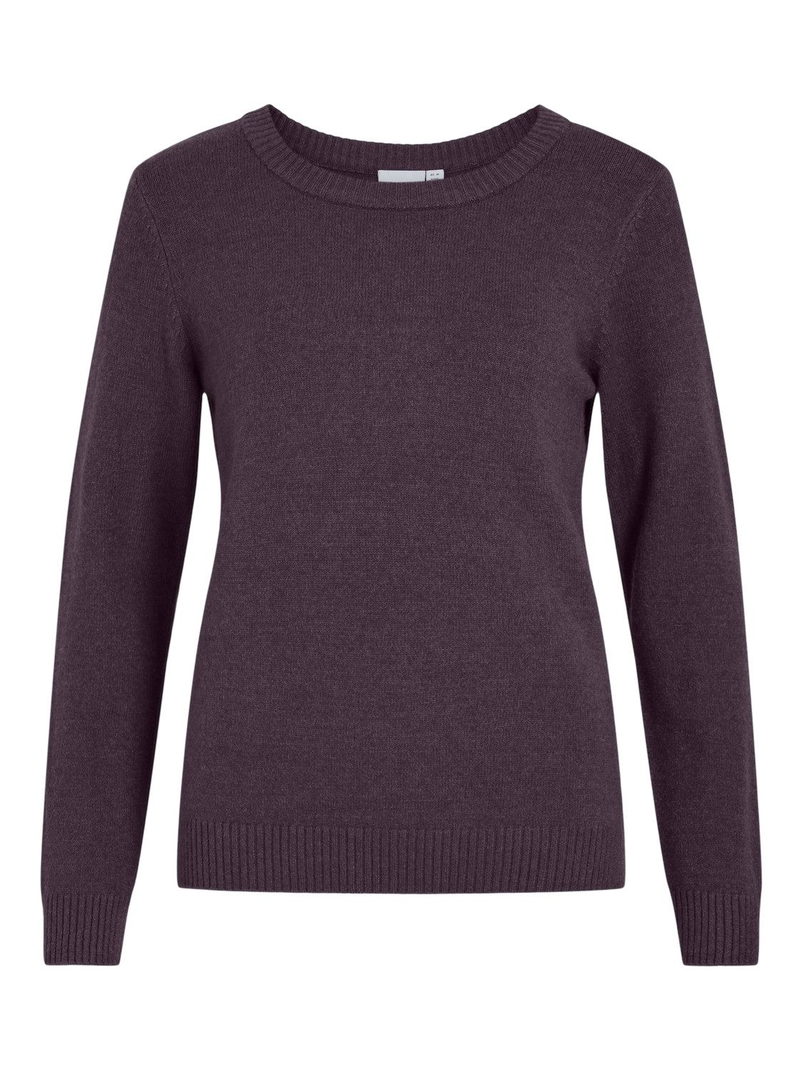 Vila Trui met ronde hals VIRIL O-NECK L S KNIT TOP NOOS