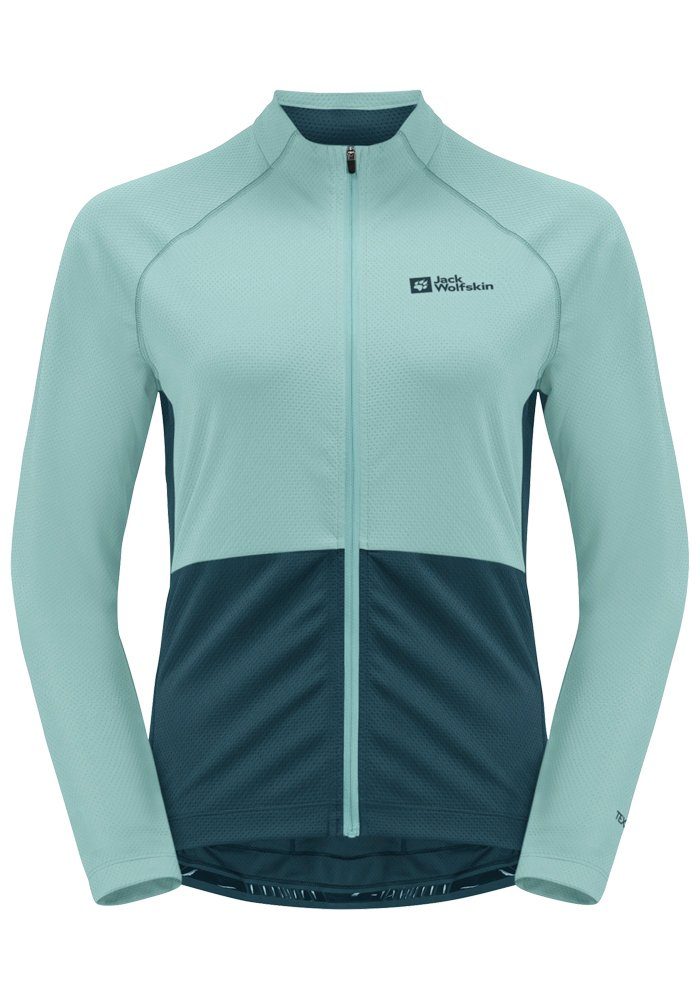 Jack Wolfskin Fietsjack MOROBBIA FZ L/S W