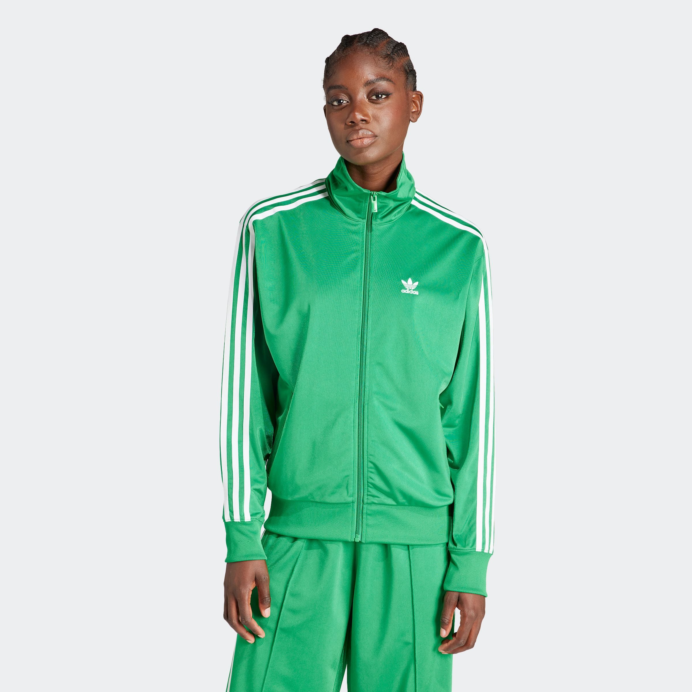 adidas Originals Trainingsjack FIREBIRD TT dames trainingsjassen maat XXL groen
