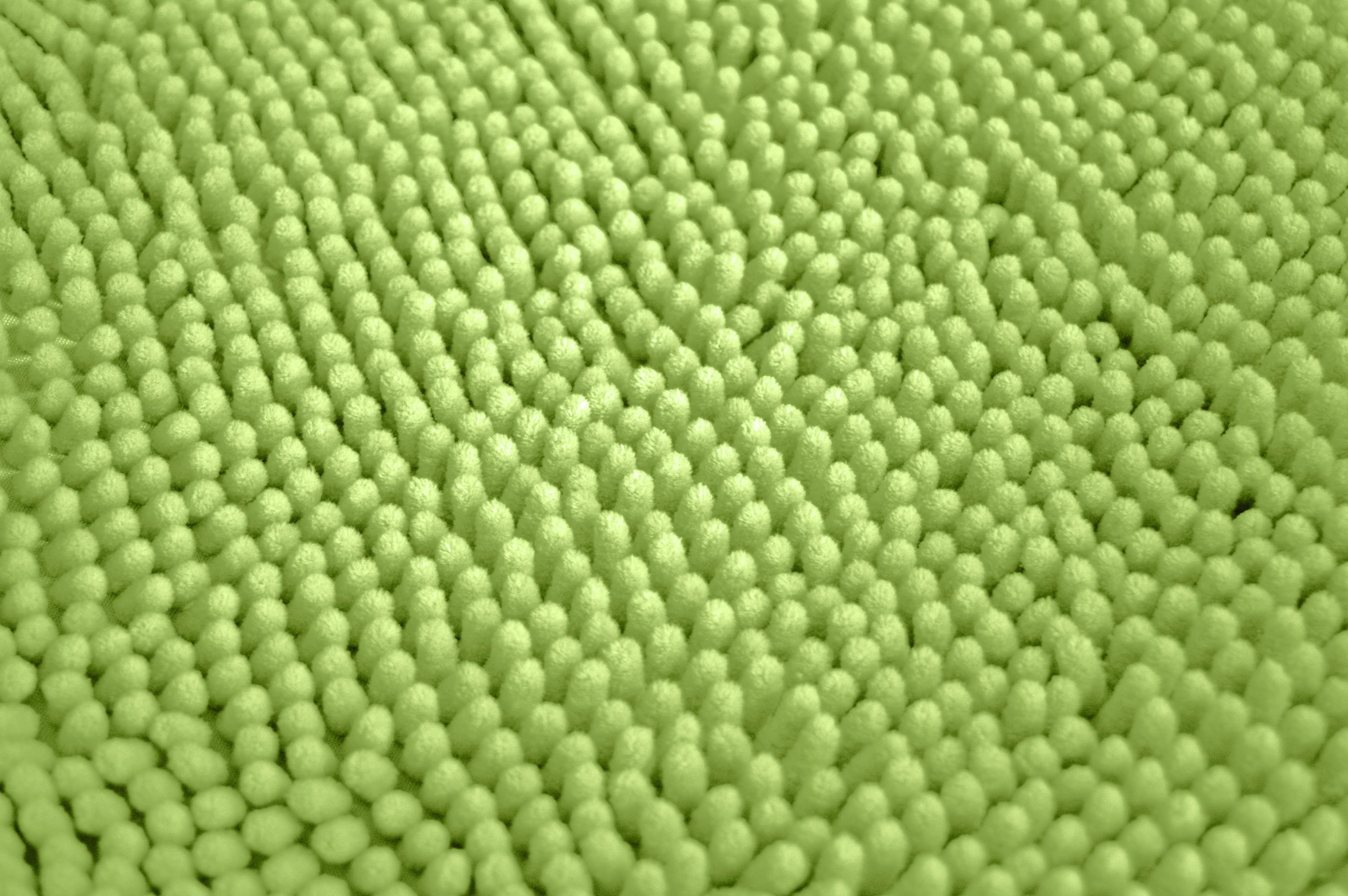 KiNZLER Badmat Chenille Baddeken, effen kleuren, zacht, verkrijgbaar als rechthoekig, rond & set