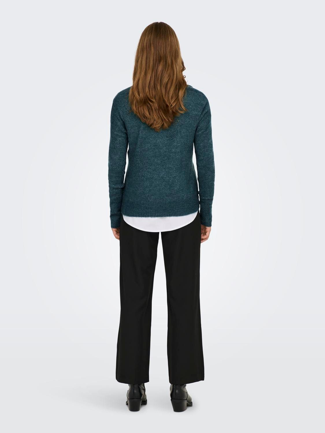 JDY Trui met V-hals JDYELANORA L/S V-NECK PULLO. KNT NOOS