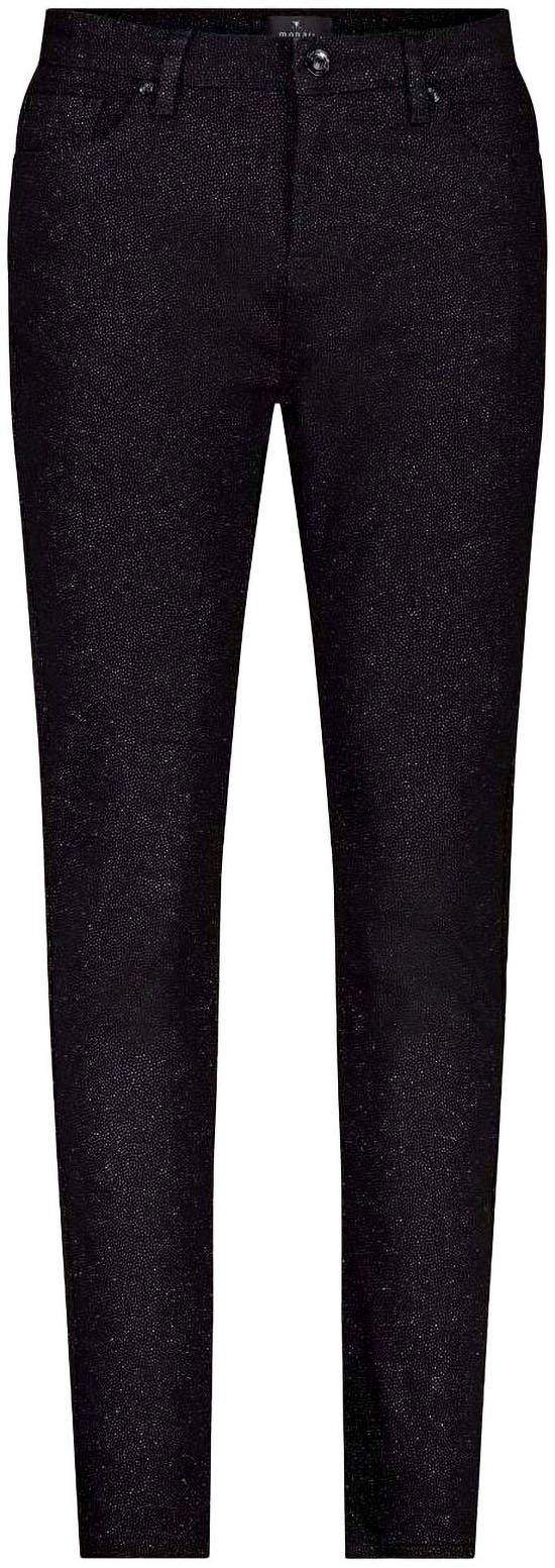 Monari Skinnybroek Glitter jeansbroek