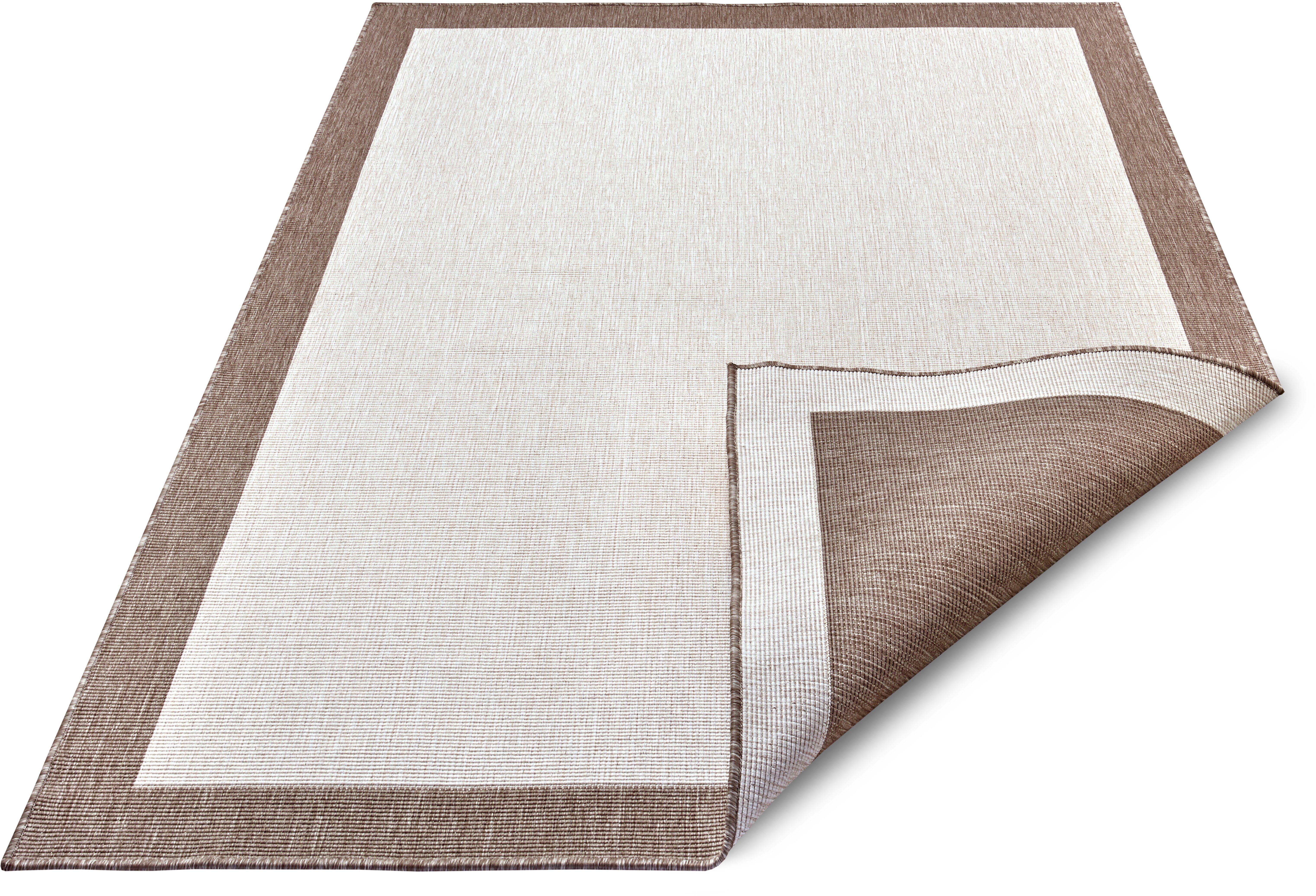 NORTHRUGS Vloerkleed Panama tweezijdig te gebruiken kleed Binnen- en buitengebruik, weerbestendig, balkon, loper, woonkamer, waterbestendig