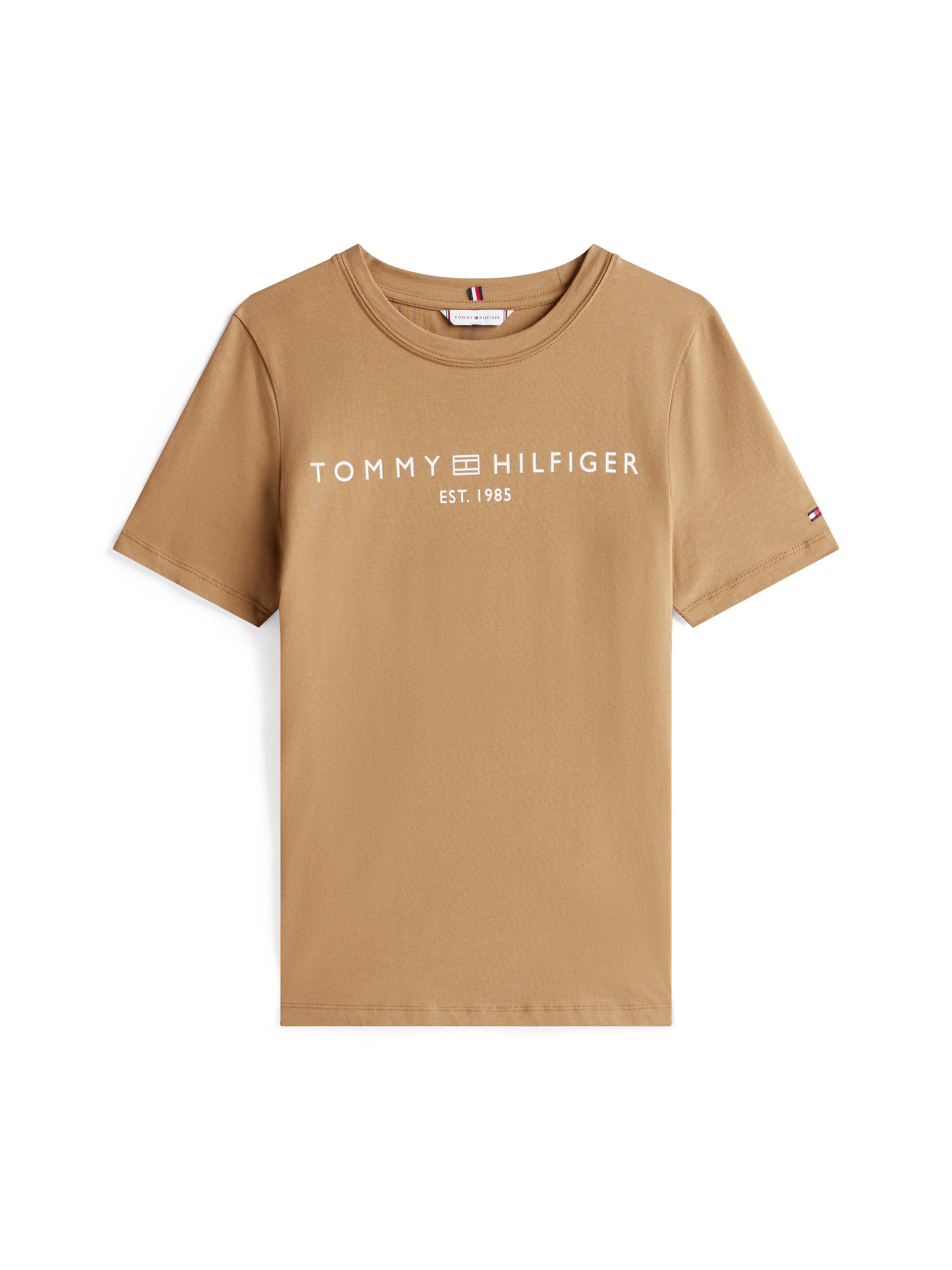 Tommy Hilfiger T-shirt REG CORP LOGO C-NK SS met een logo-opschrift