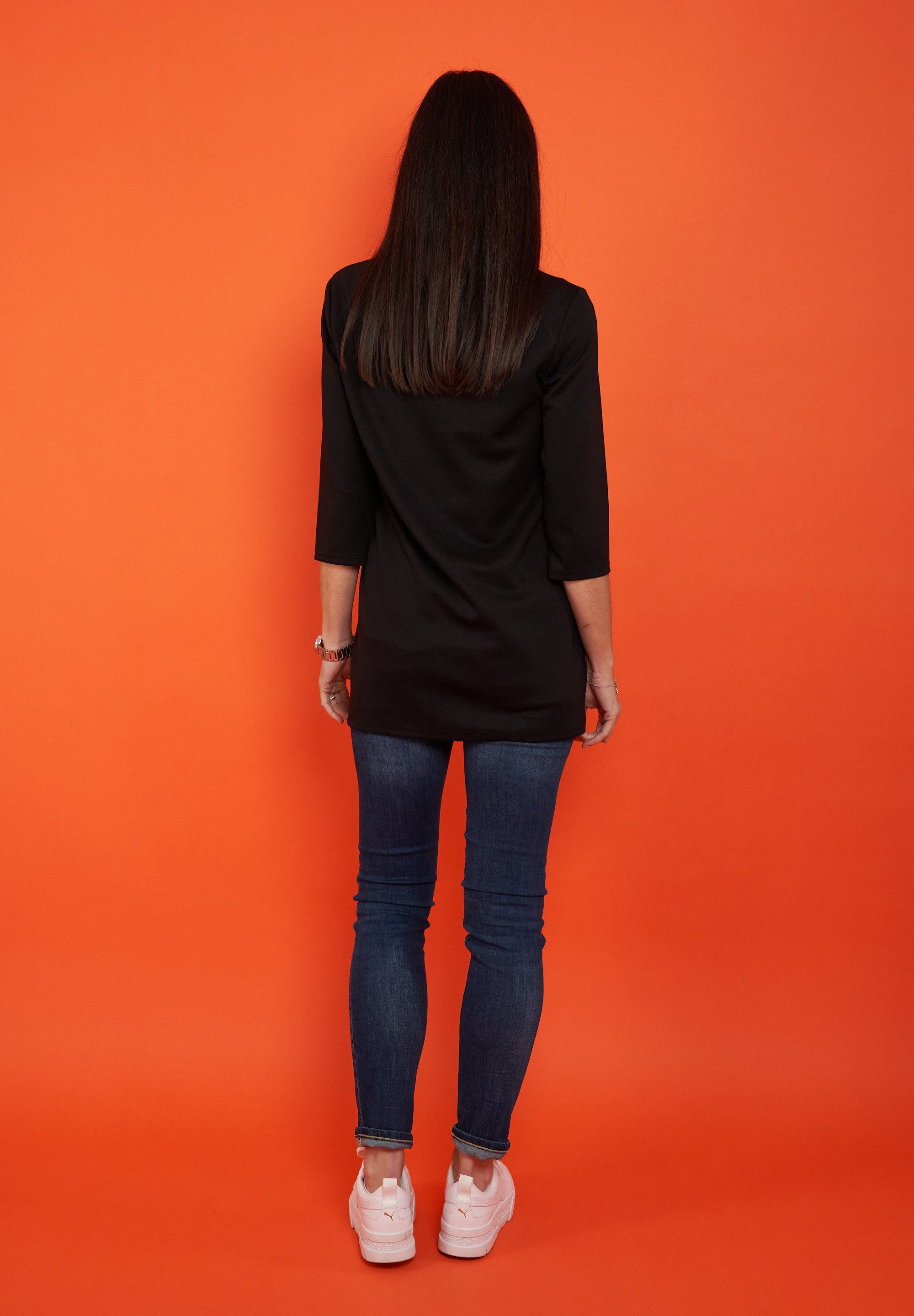 Seidel Moden Shirt met 3/4 mouwen met 3/4 mouwen, made in germany