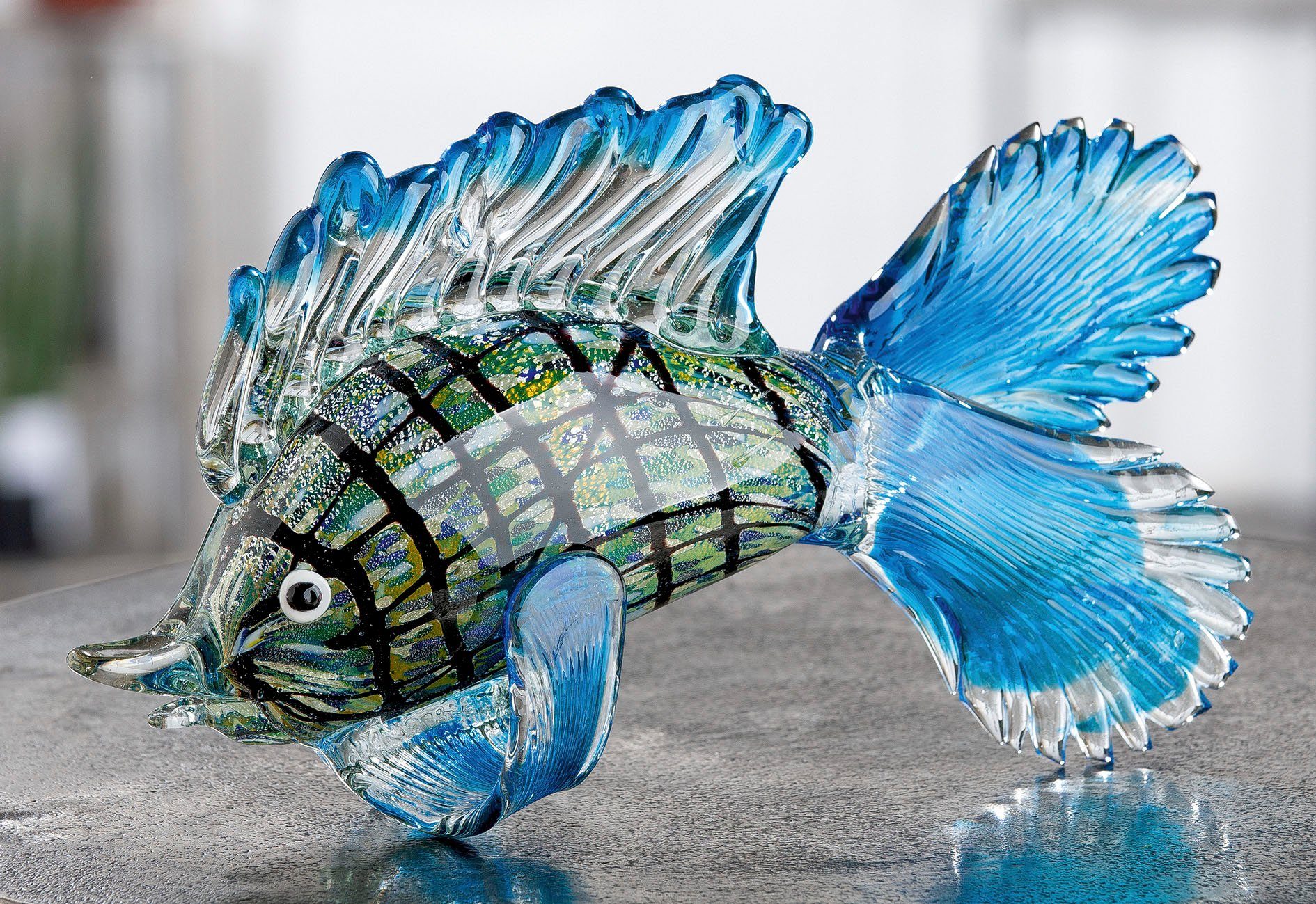 Verlating schuif Zeemeeuw Casablanca by Gilde Dierfiguur Glazen vis rainbow in kleur gekleurd (1  stuk) makkelijk gevonden | OTTO