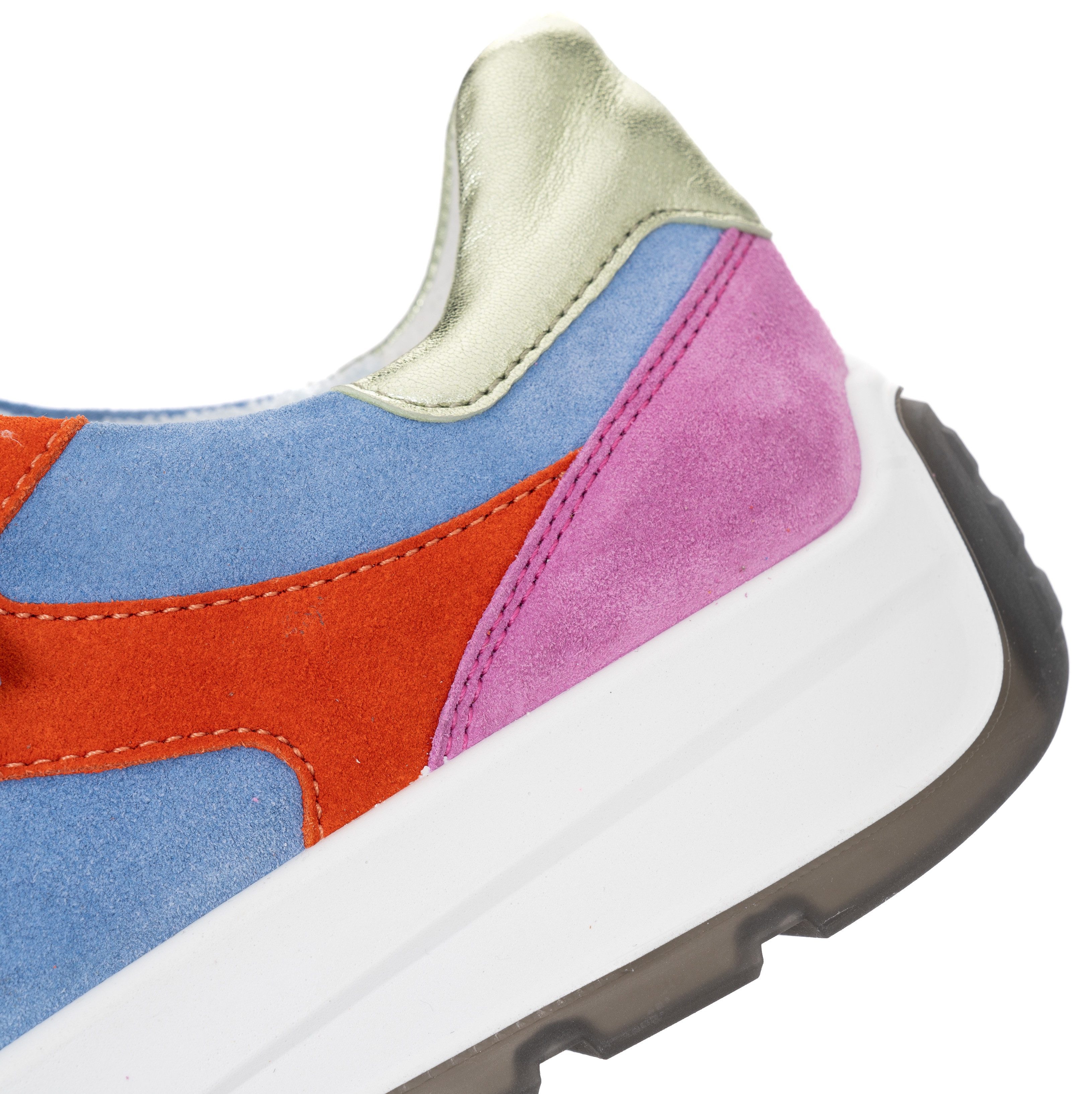 Ara Sneakers met sleehak New York , pride sneaker, veterschoen in comfortabele breedte h (= zeer breed)