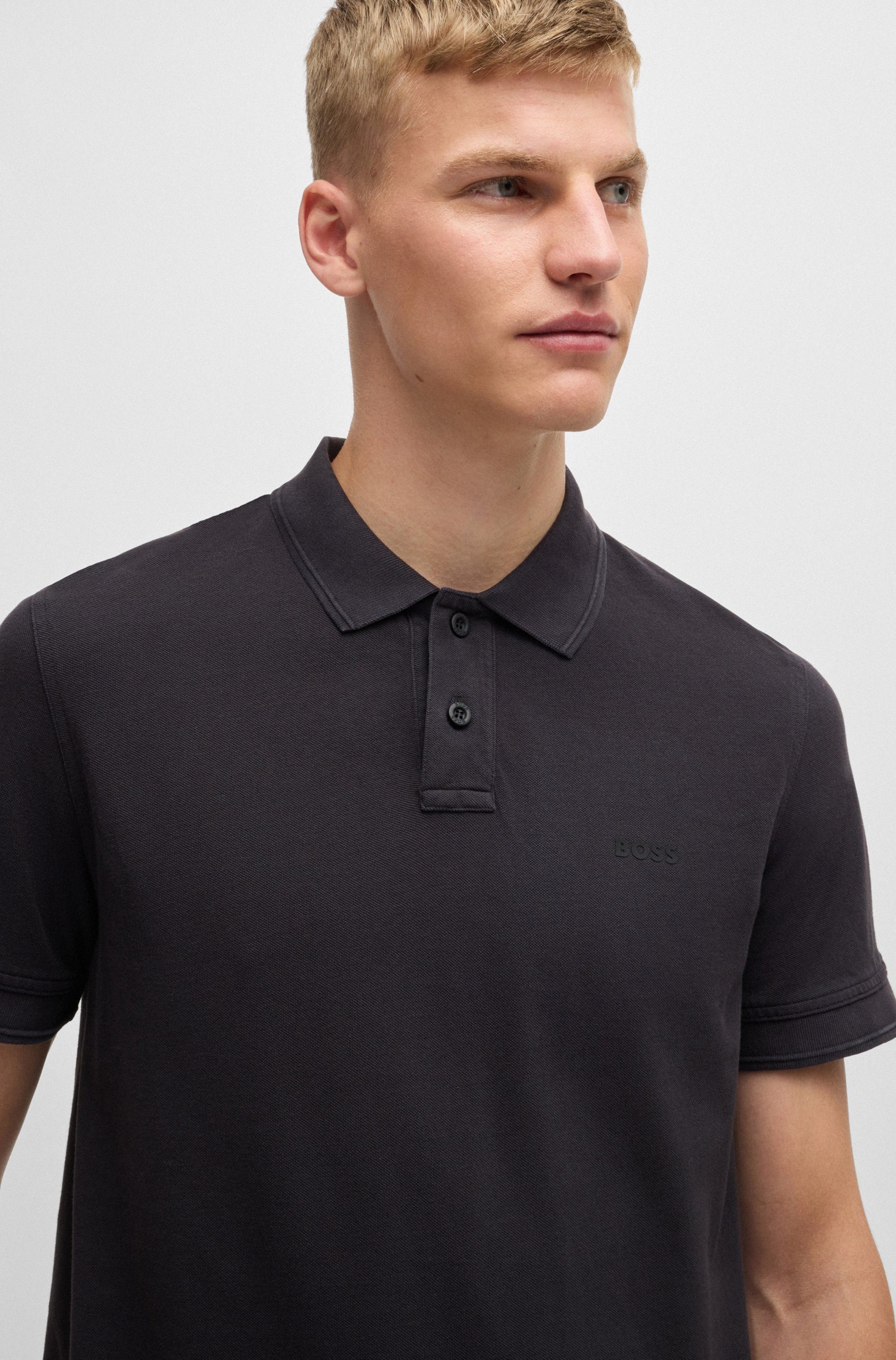 Boss Orange Poloshirt Prime met een polokraag