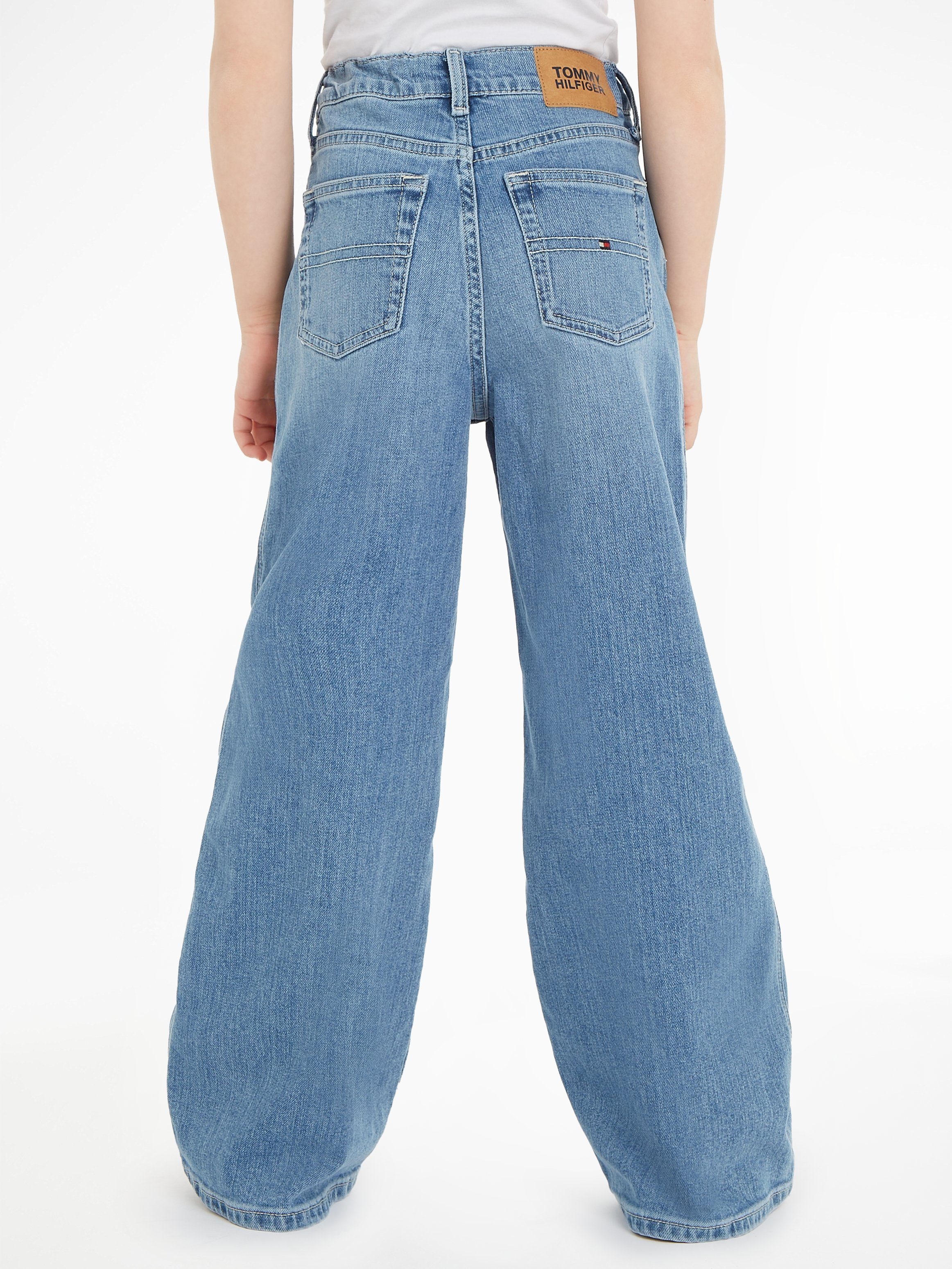 Tommy Hilfiger Wijde jeans MABEL MID WASH in 5-pocketsstijl