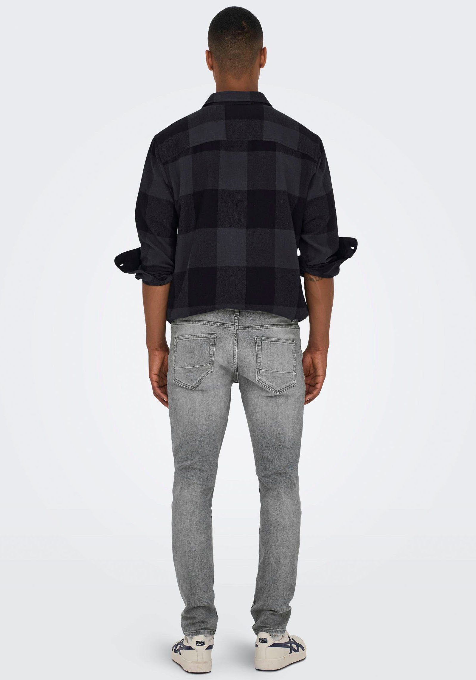 ONLY & SONS Slim fit jeans ONSLOOM SLIM LBD 8263 AZG DNM NOOS
