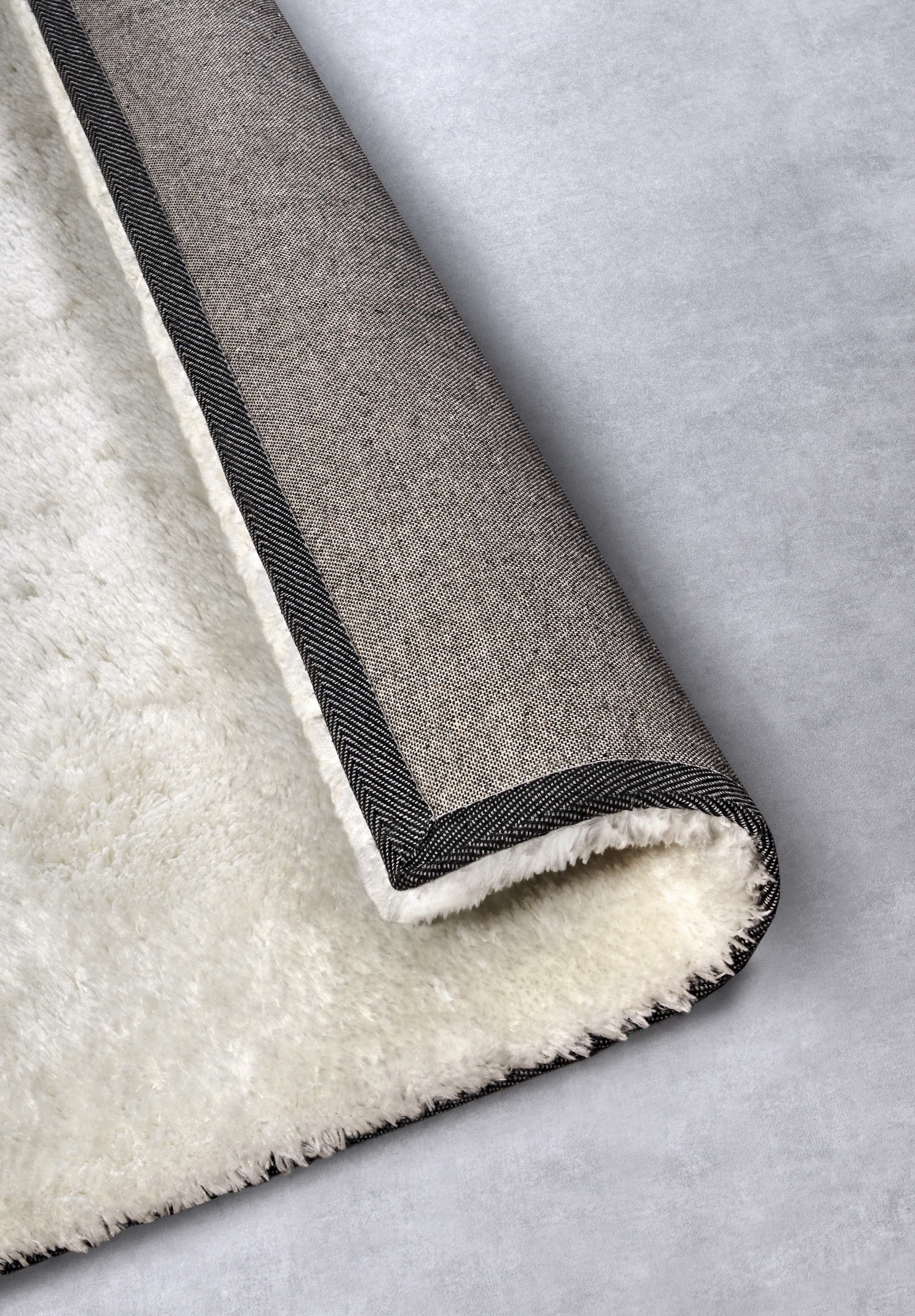 HANSE Home Hoogpolig vloerkleed Olaf Lange pool, shaggy, effen, pluizig, zacht, glanzend, modern, effen