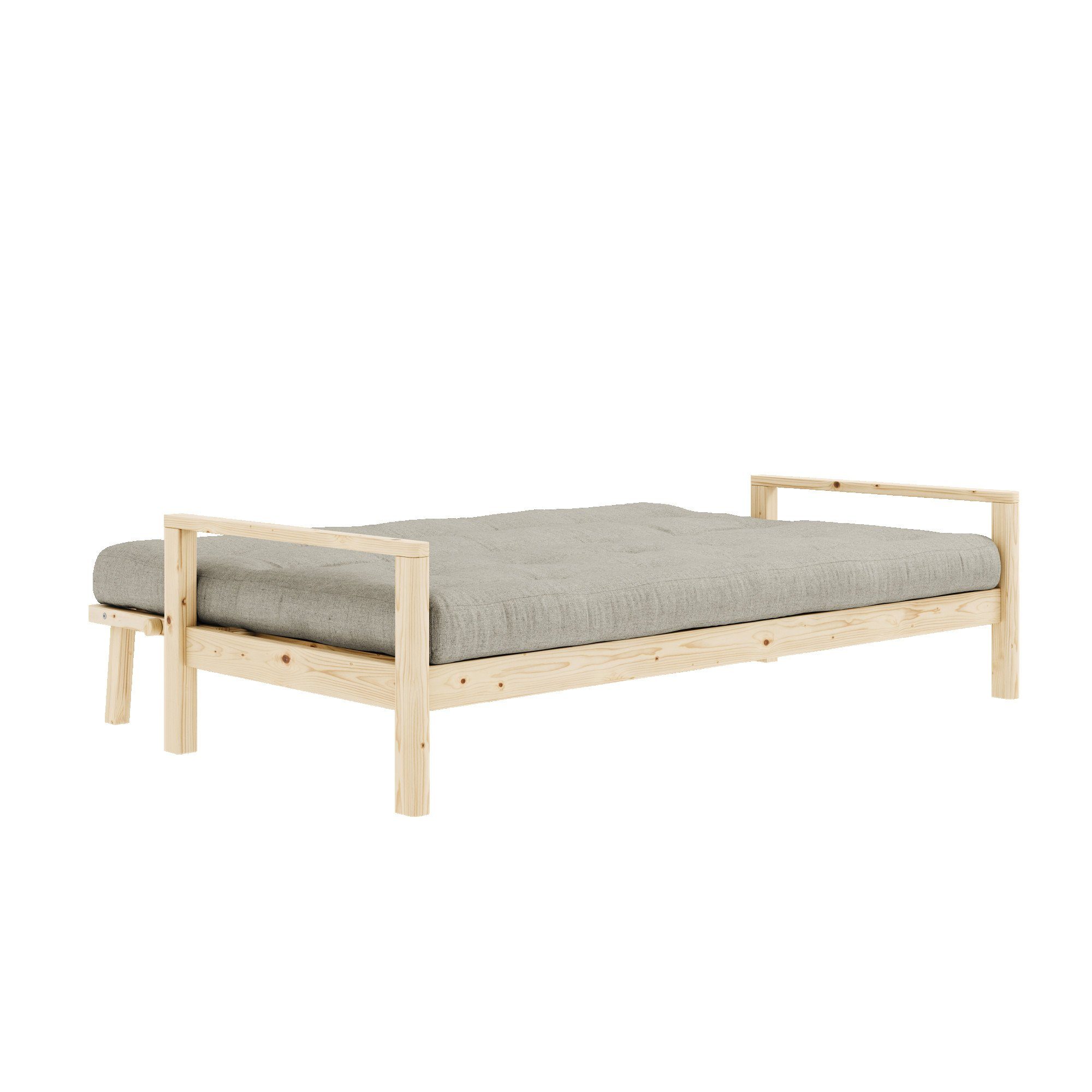 Karup Slaapbank Knob met futonmatras, verschillende kleuren, fsc®-gecertificeerd, dennenhout