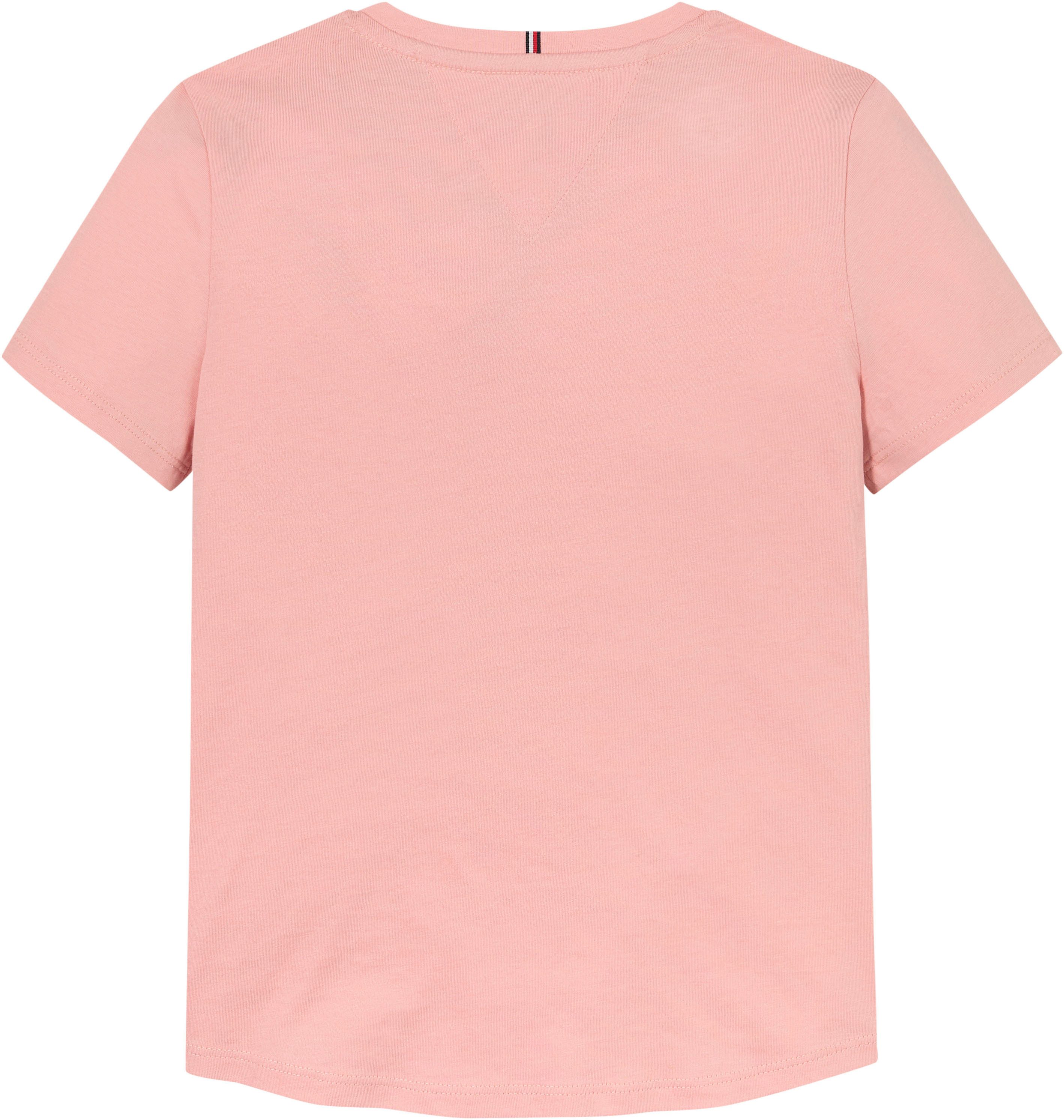 Tommy Hilfiger Shirt met korte mouwen ESSENTIAL TEE S/S met tommy hilfiger logo-opschrift (1-delig)