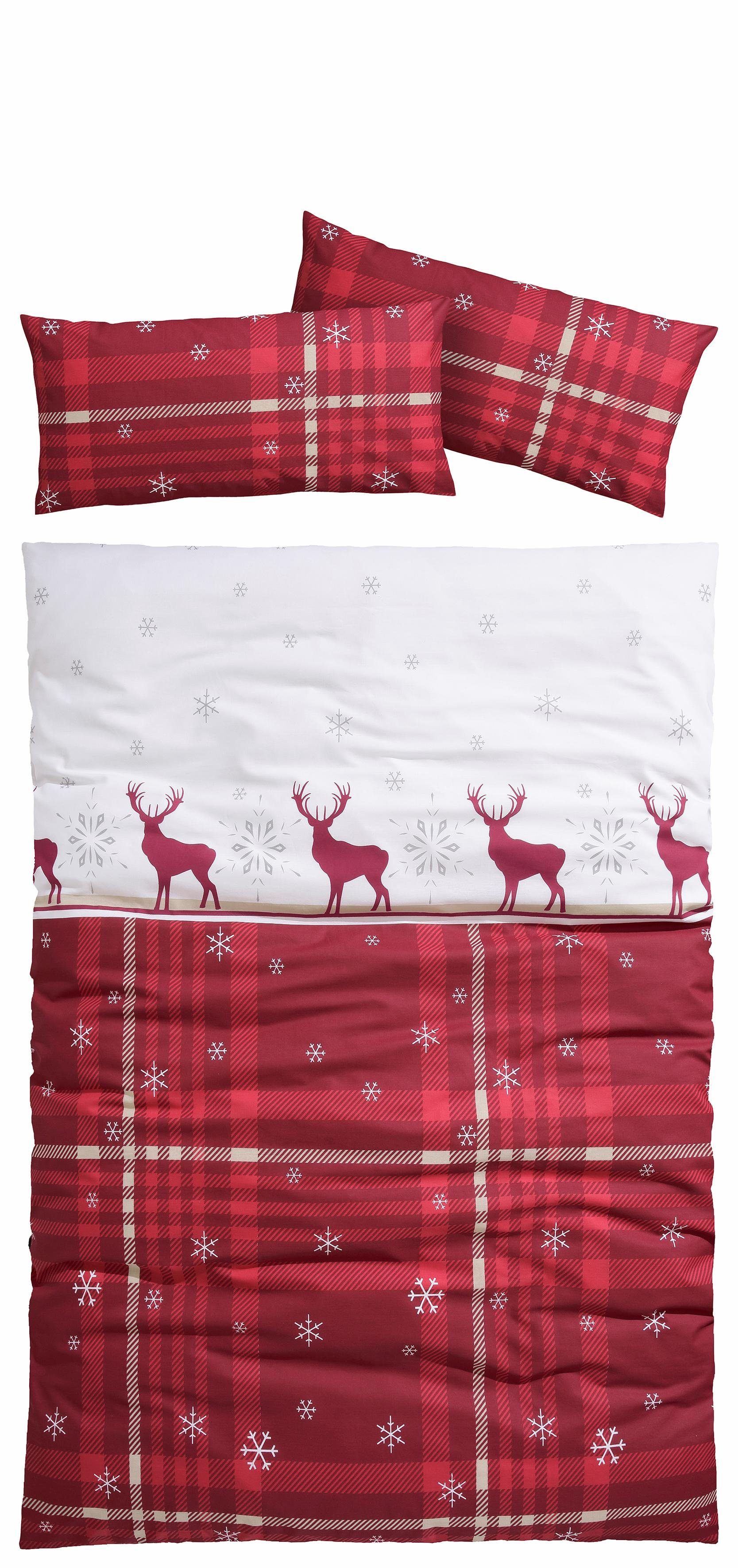 my home Overtrekset Wenda van polycotton (verkoelend) + fijnflanel (warm, 100% katoen) (2-delig)
