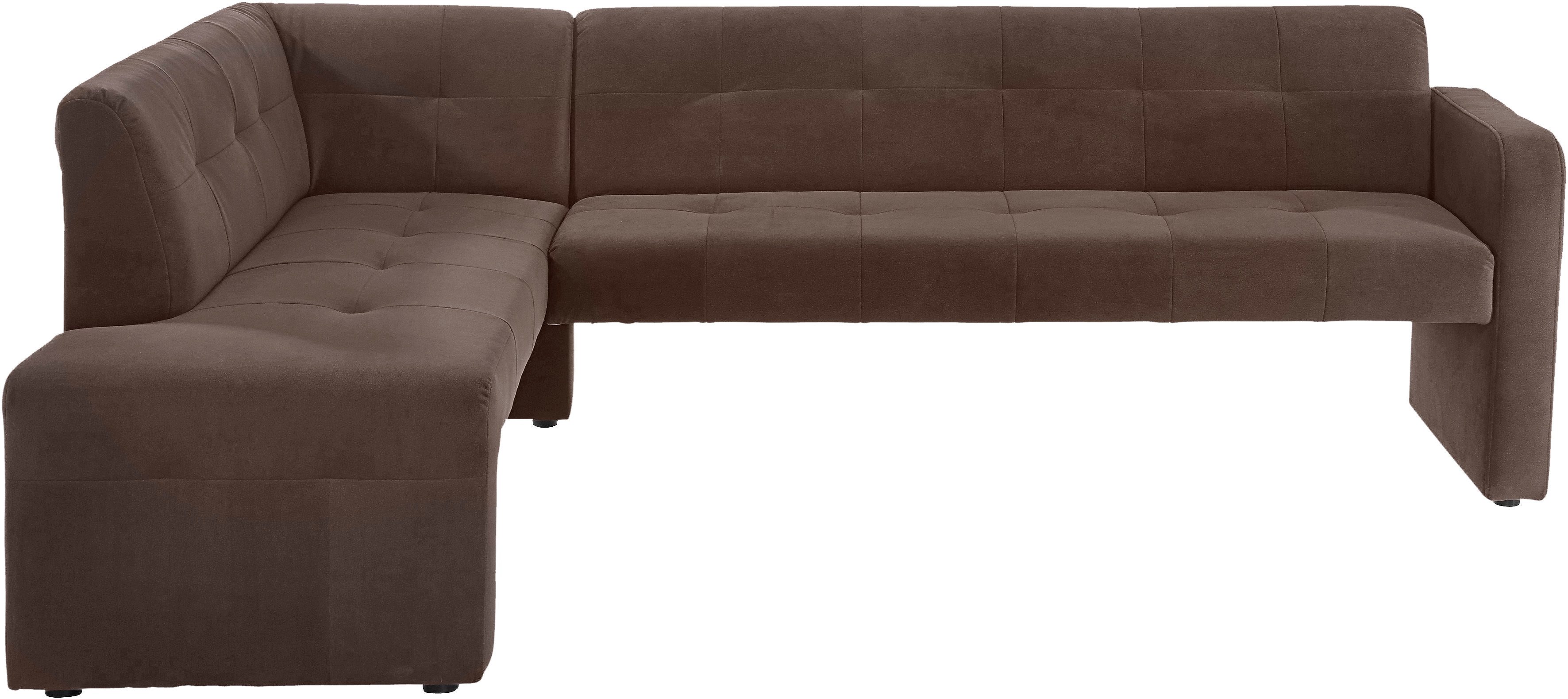 exxpo - sofa fashion Eetbank Barista, comfortabel en elegant, hoge bodemvrijheid, moderne zit- en rugverwerking, vrij in de ruimte te plaatsen
