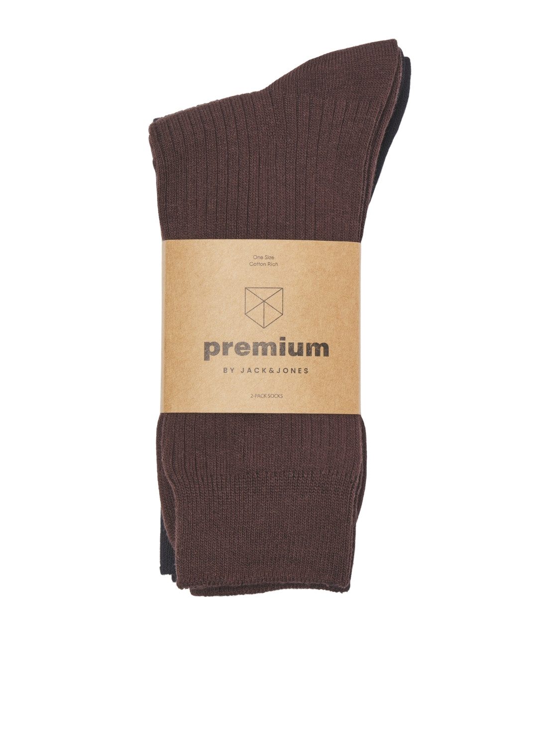 Jack & Jones Vrijetijdssokken JAC PREMIUM SOCKS 2 PACK NOOS (set 2 paar)