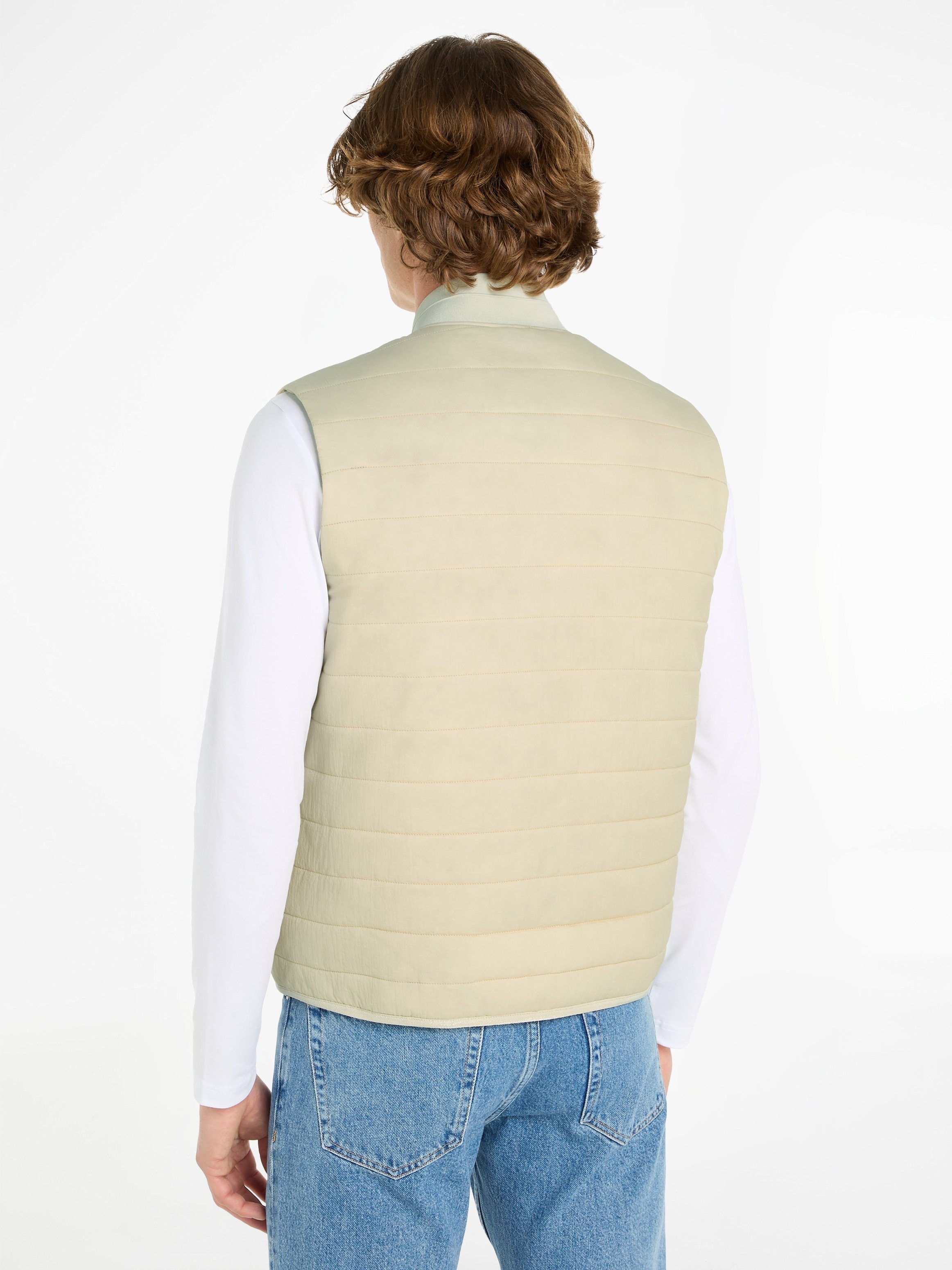 Calvin Klein Bodywarmer PACKABLE CRINKLE QUILT VEST