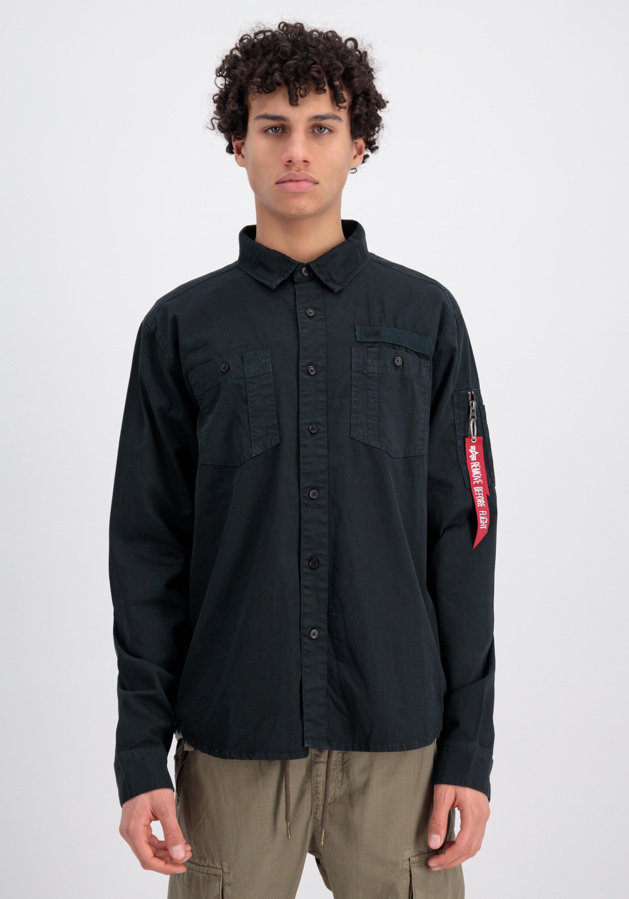 Alpha Industries Oversized shirt Alpha Industries Men - Shirts Air Force EMB Shirt
