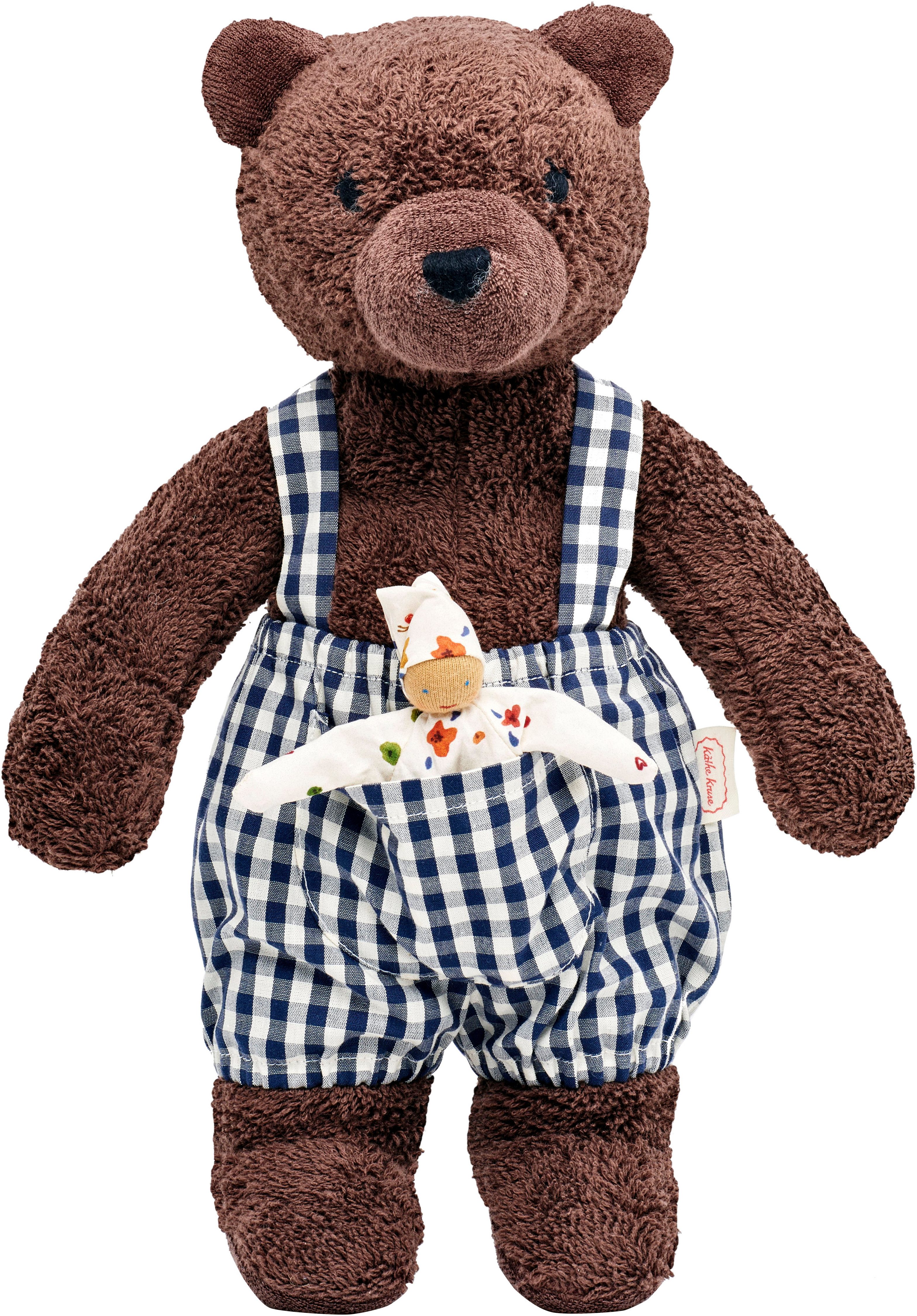 Käthe Kruse Knuffelbeest Bella beer, staand