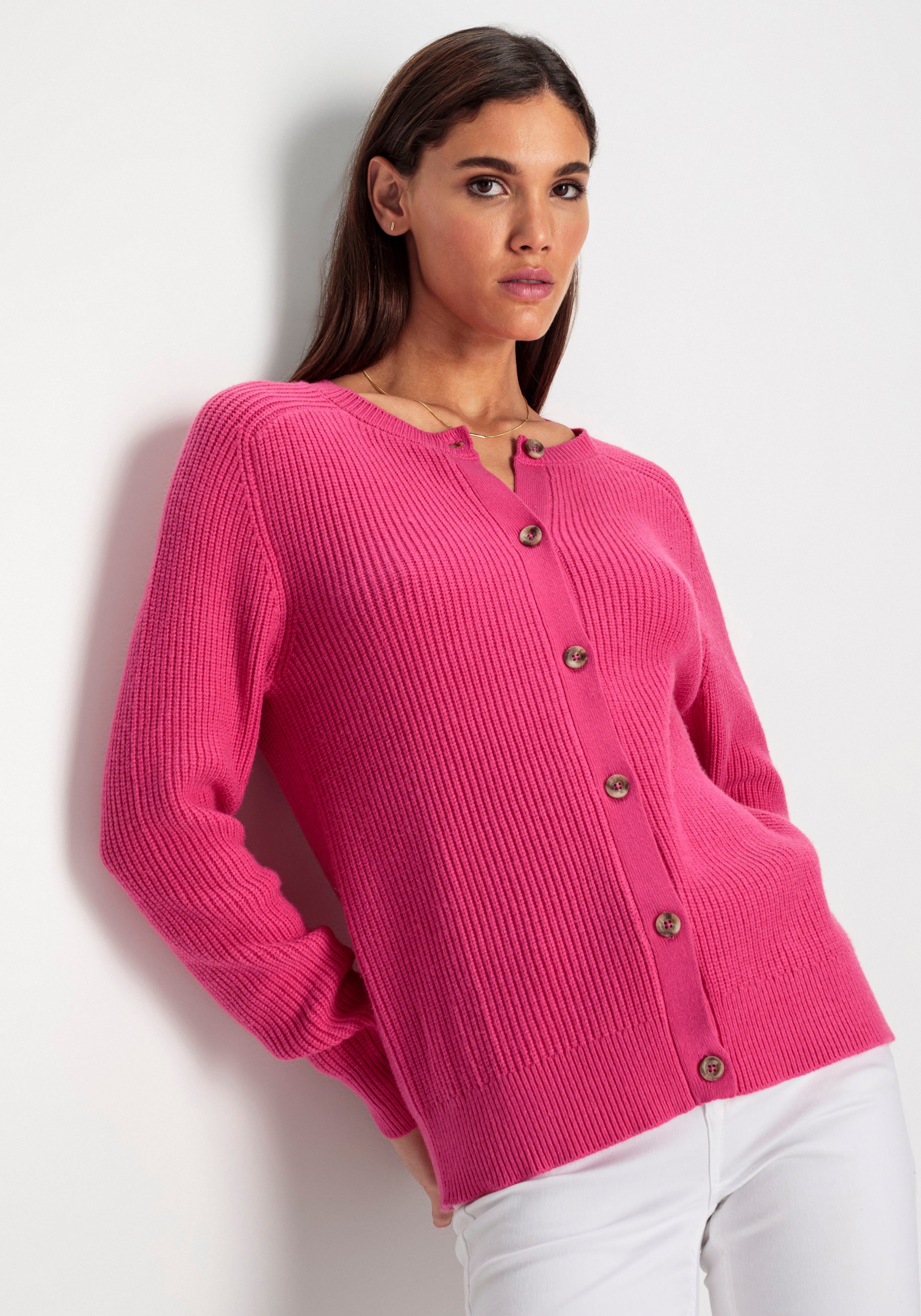 HECHTER PARIS Cardigan met knoopsluiting