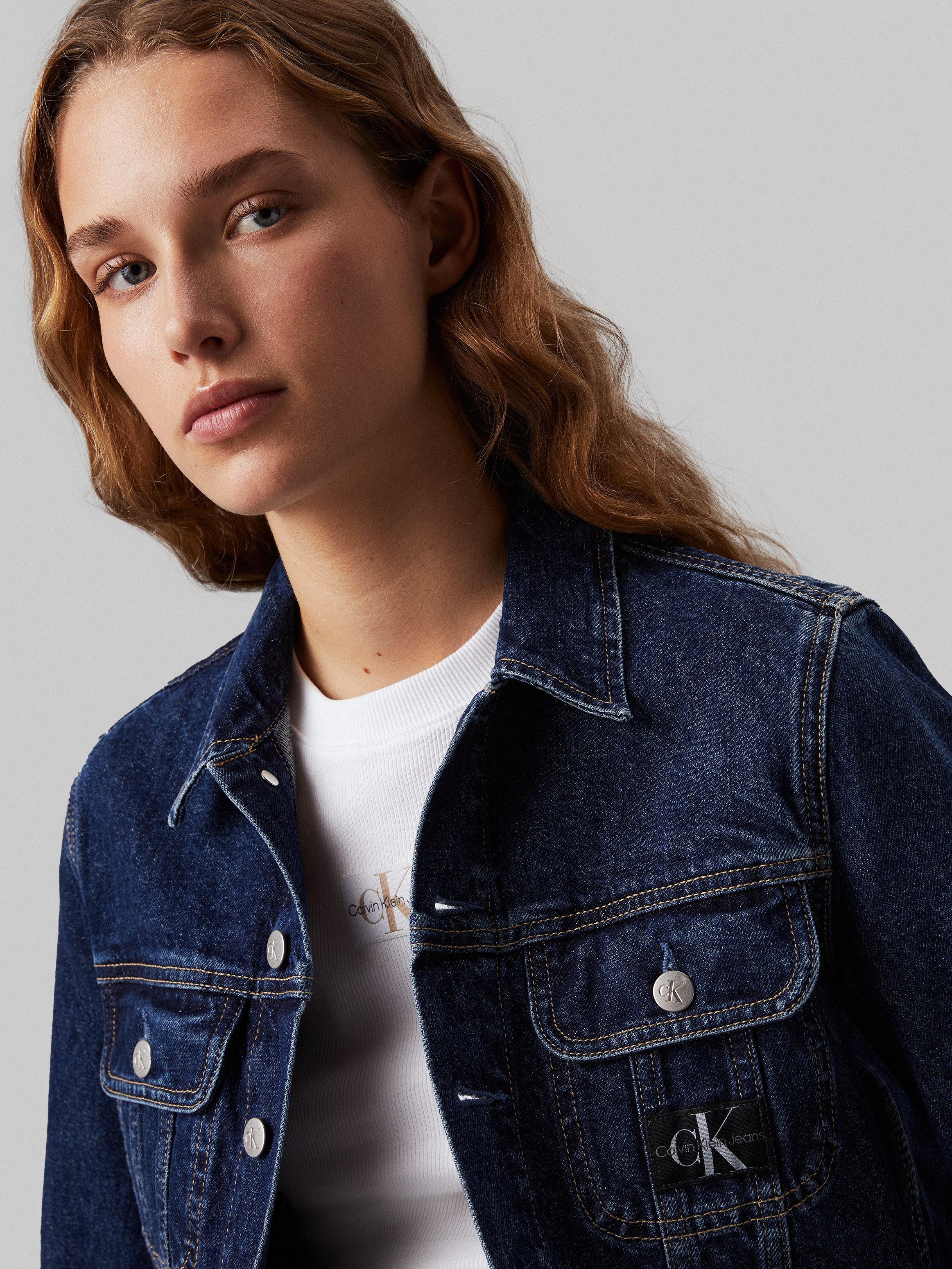 Calvin Klein Jeansjack CROPPED 90'S DENIM JACKET