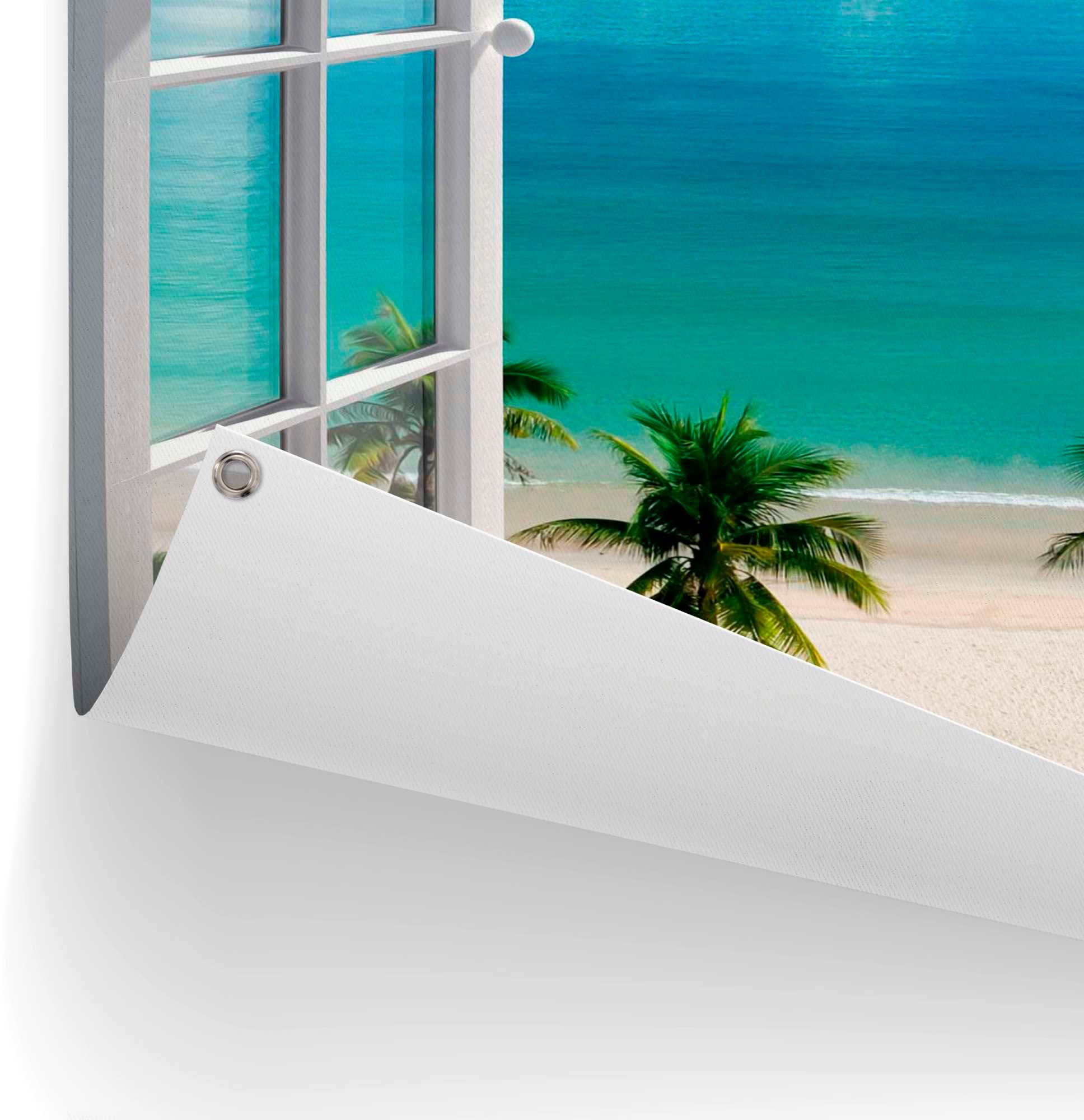 Reinders! Poster Raam naar het strand