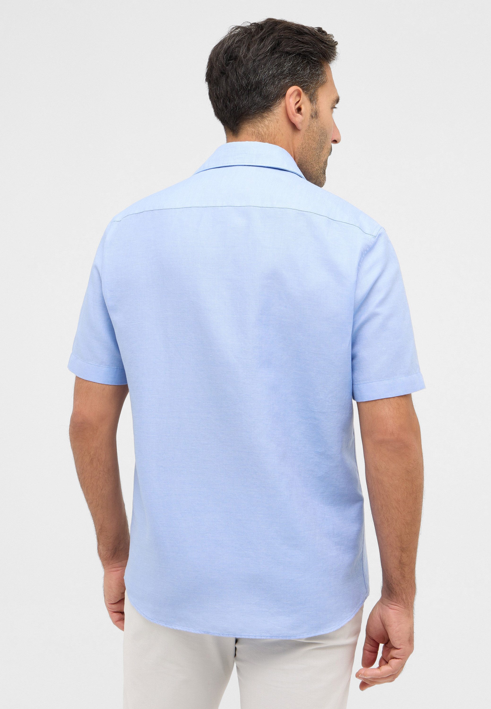 Eterna Overhemd met korte mouwen MODERN FIT EASY IRON (gemakkelijk te strijken)