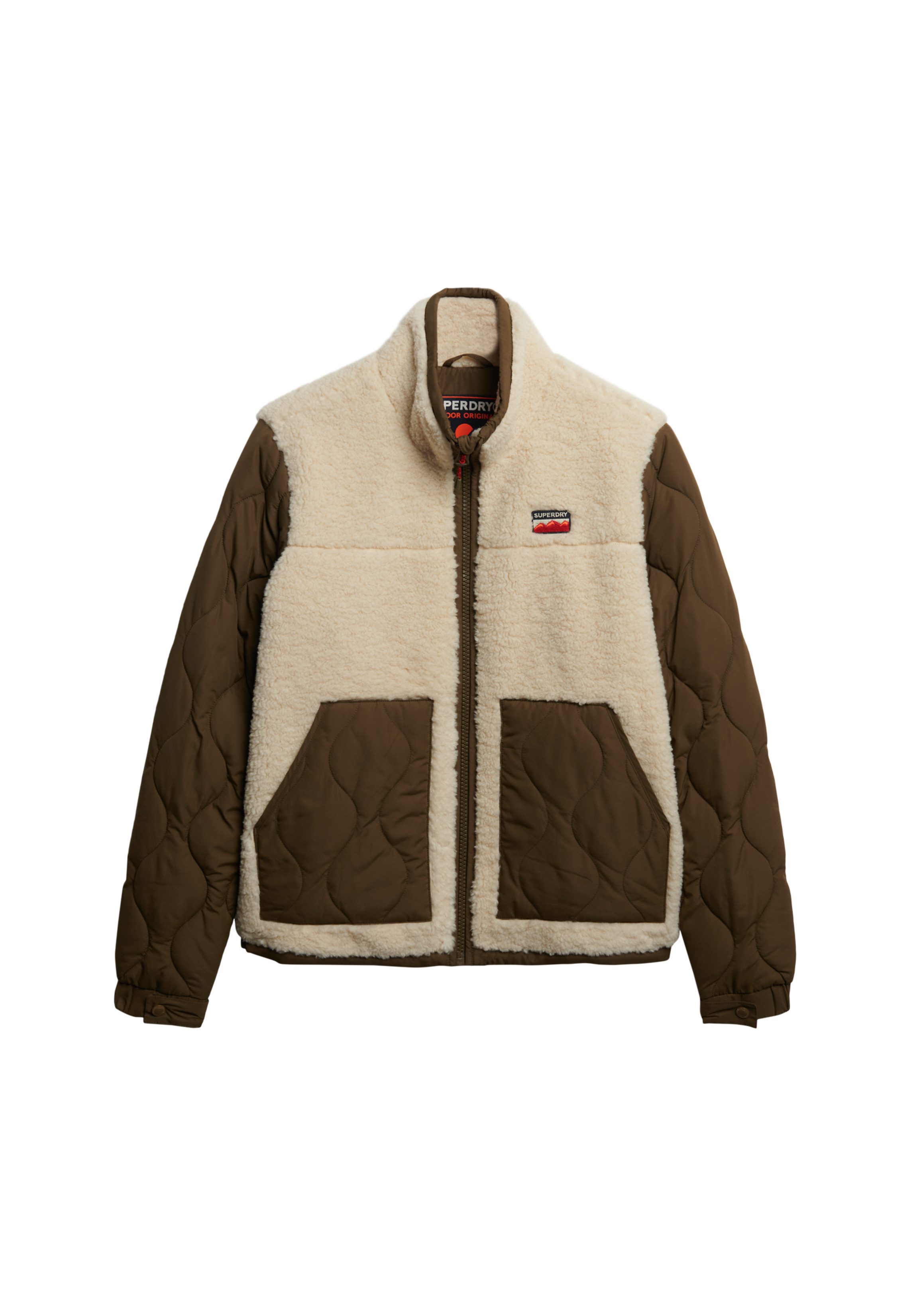 Superdry Parka FLEECE HYBRID JACKET