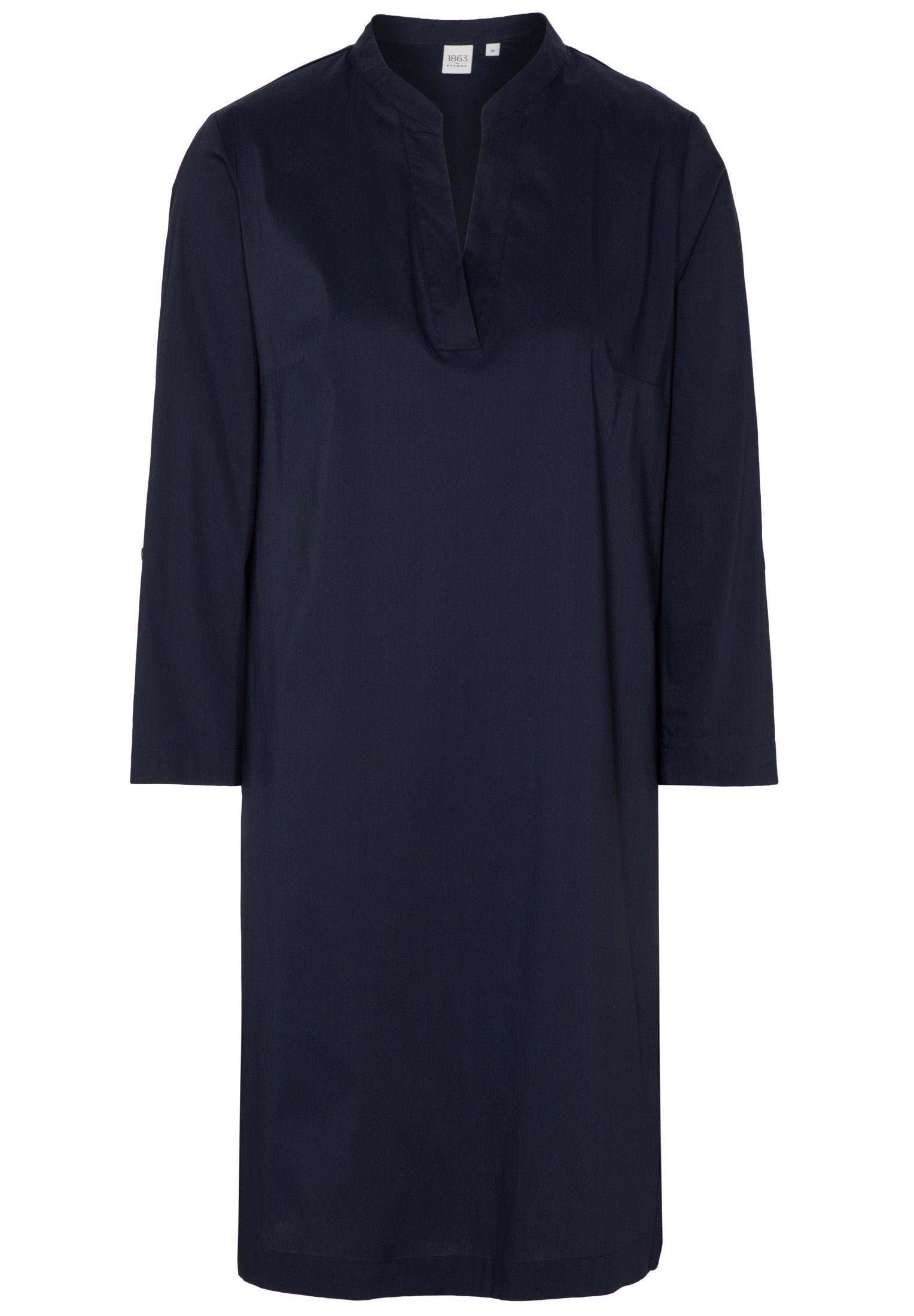 Eterna Jurk met overhemdkraag Loose fit