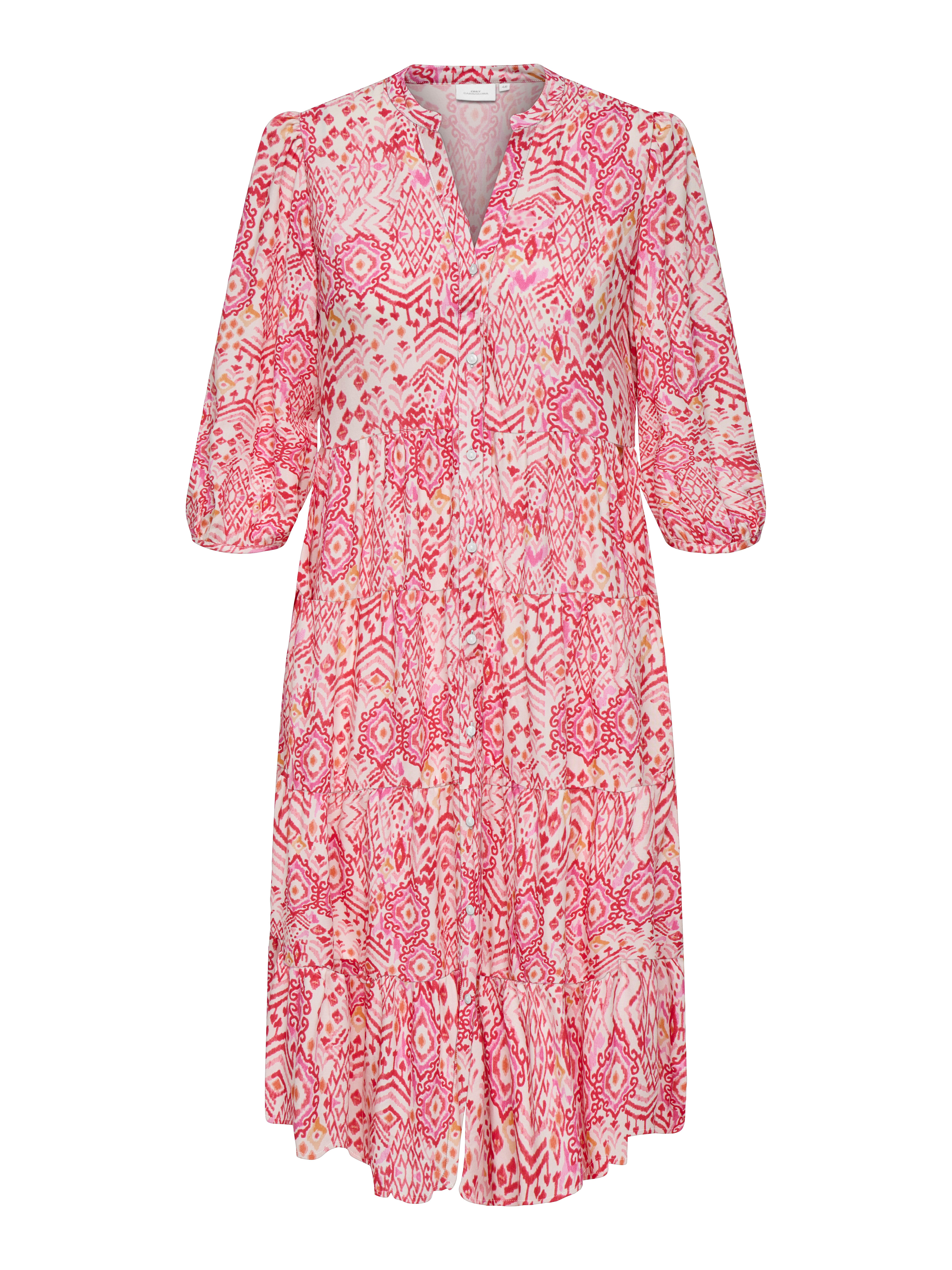 ONLY CARMAKOMA Tuniekjurk CARMILANA 3/4 DRESS WVN NOOS
