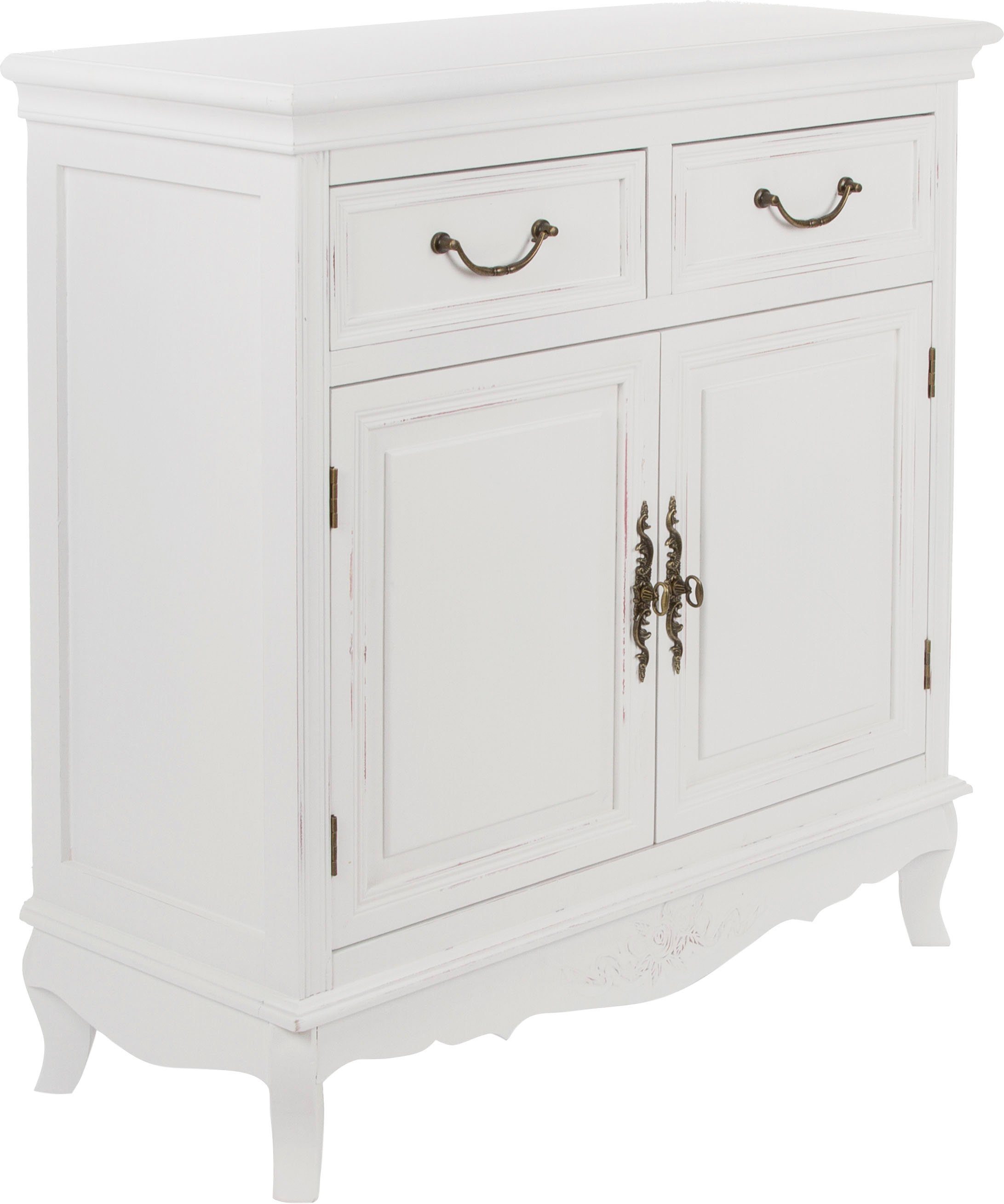 my Flair Kast Elegance Kast, met roosmotieven in landhuisstijl, gebogen modellen