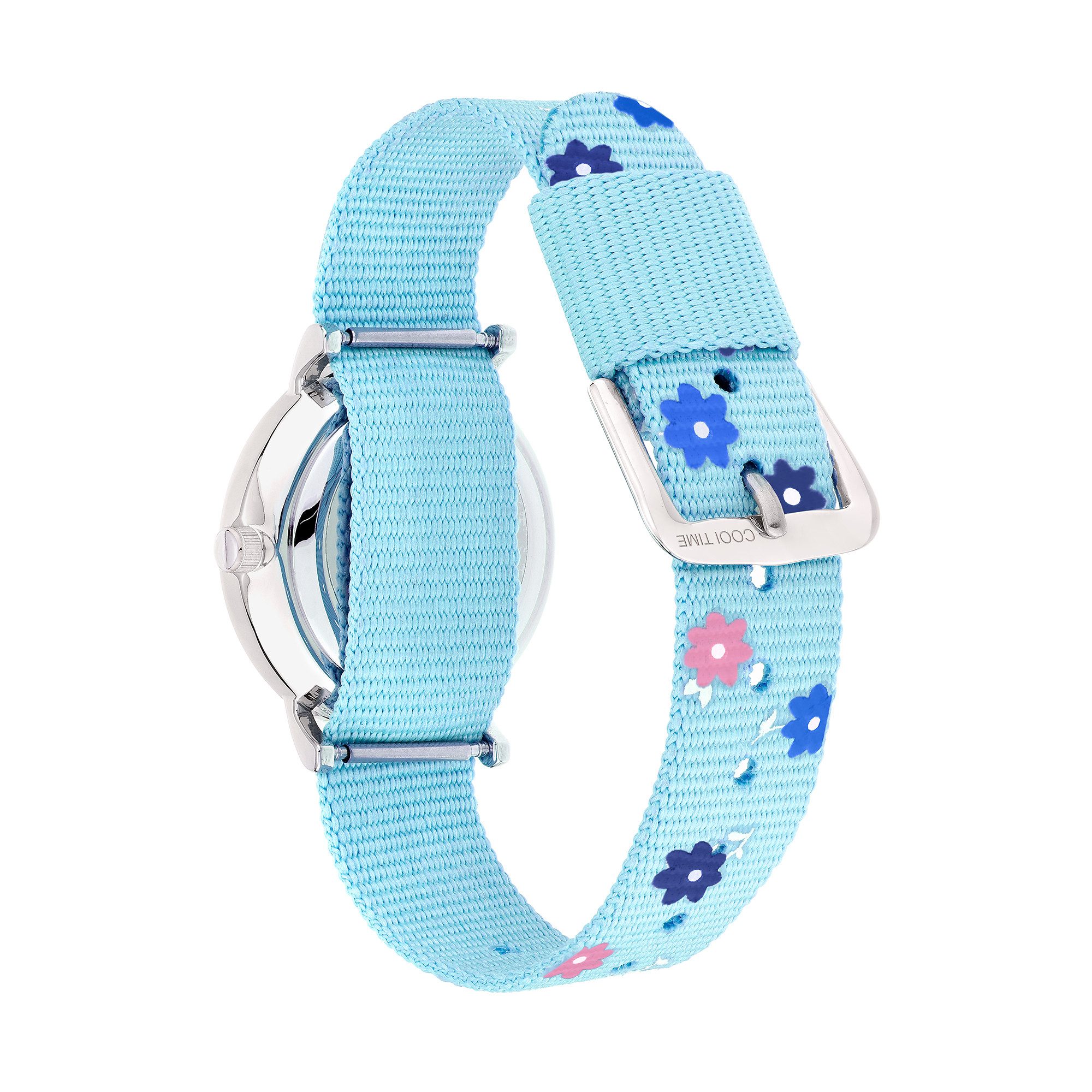 COOL TIME Kwartshorloge The Cool Flower Power Horloge, kinderhorloge, meisje, analoog