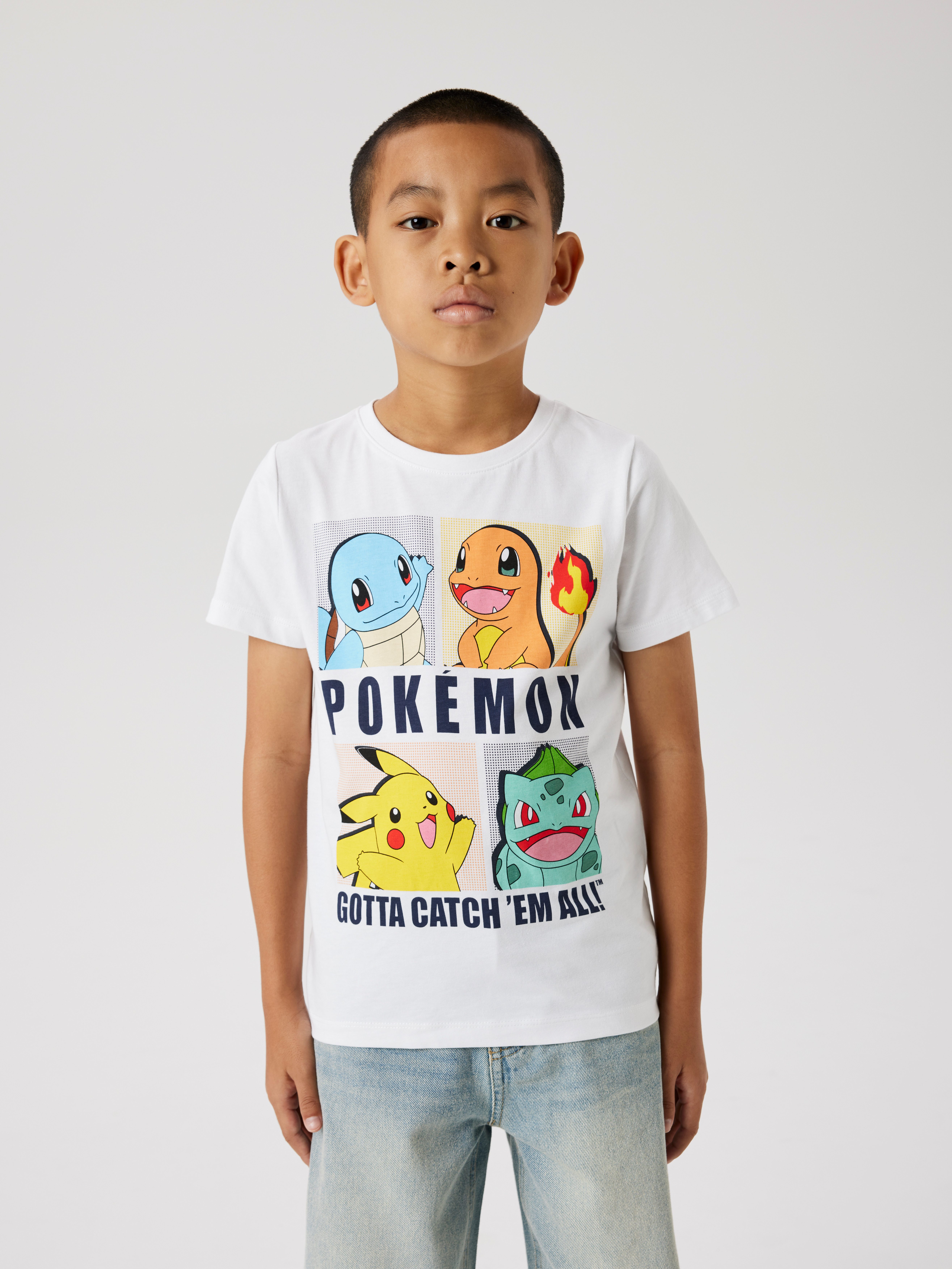 Name It T-shirt NKMDAZZ POKEMON NREG SS TOP BOX NOOS SKY