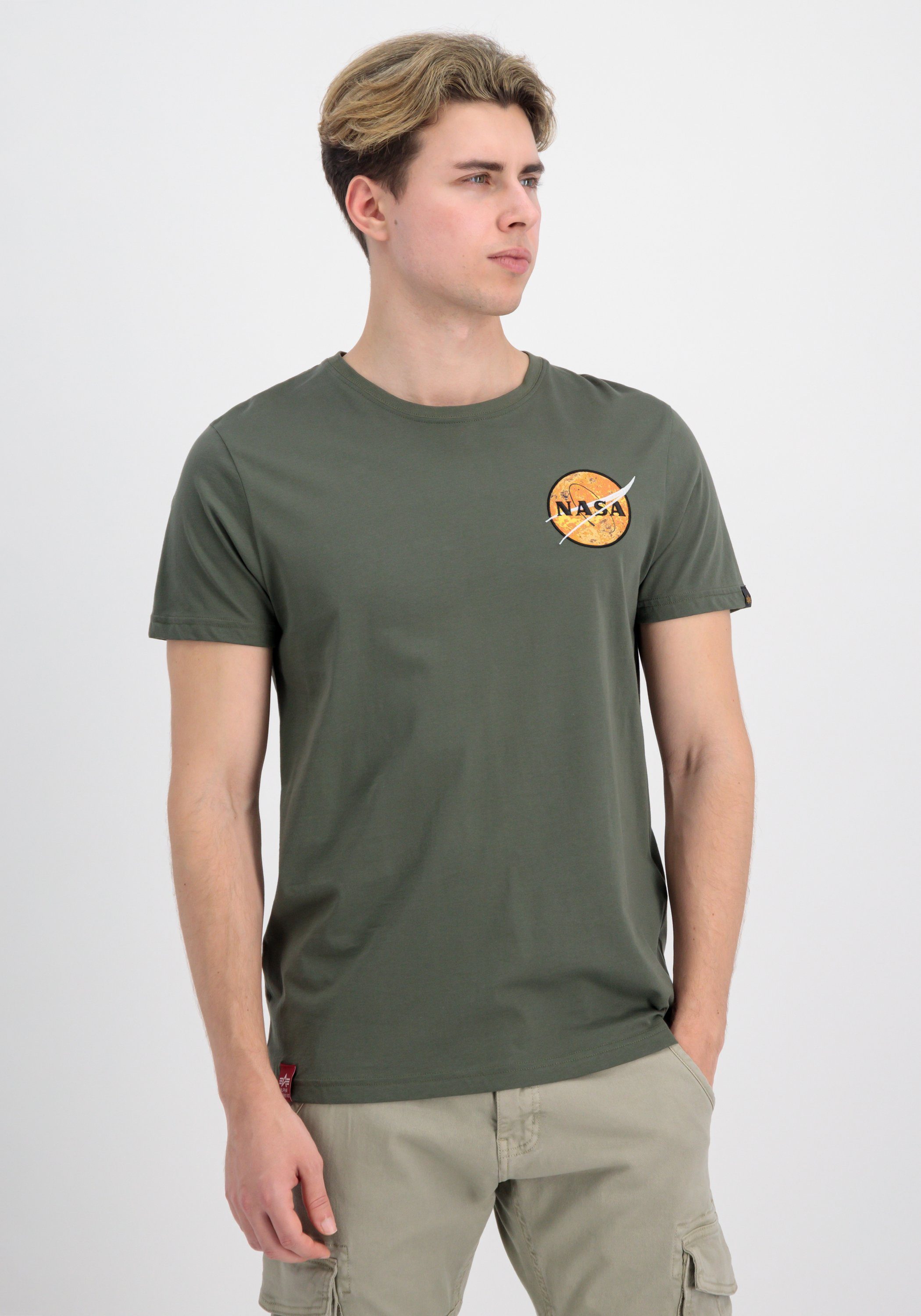 Alpha Industries T-shirt Men T-Shirts NASA Davinci T