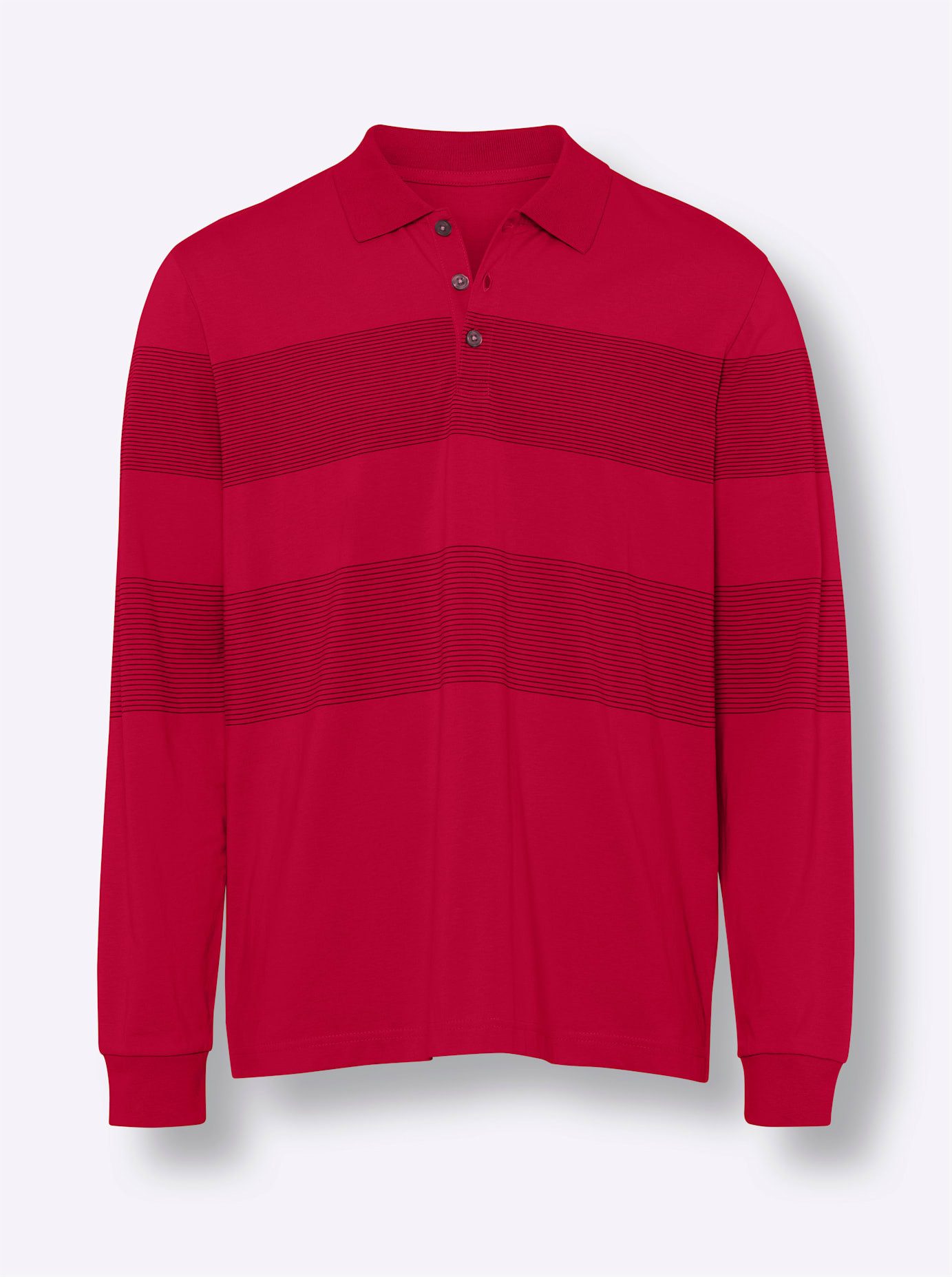 Classic Poloshirt met lange mouwen (1-delig)