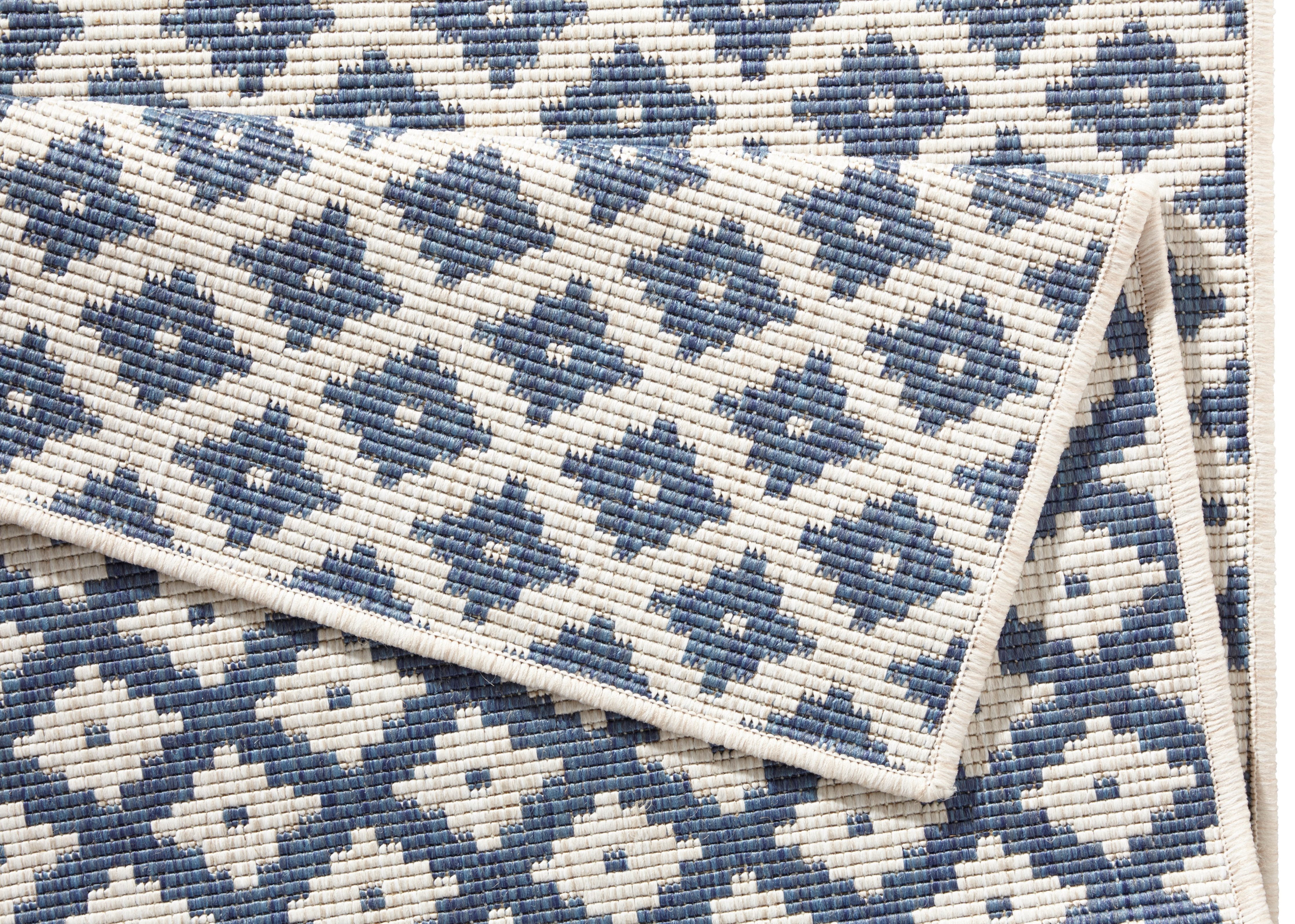 NORTHRUGS Vloerkleed Nizza omkeerbaar tapijt Binnen- en buitengebruik, weerbestendig, balkon, loper, woonkamer, waterbestendig