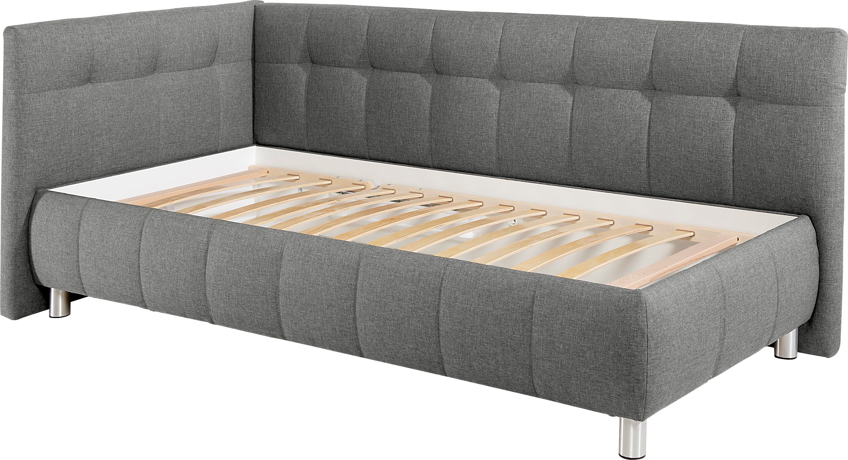 Maintal Bed Malea met bedkist, in 3 breedten, binnenvering- of bonell-matras ter keuze