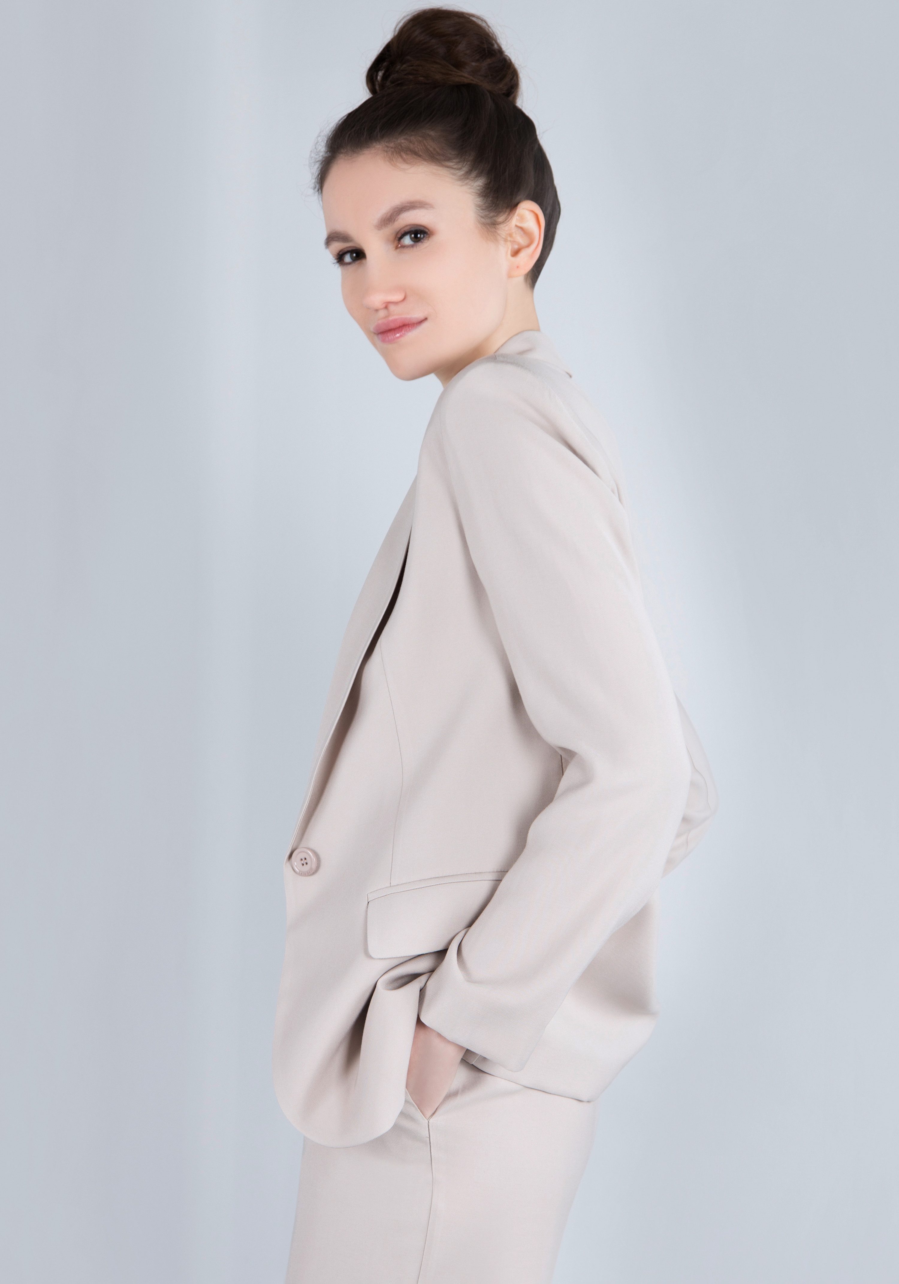 IMPERIAL Lange blazer Gepersonaliseerde Boyfriend Blazer