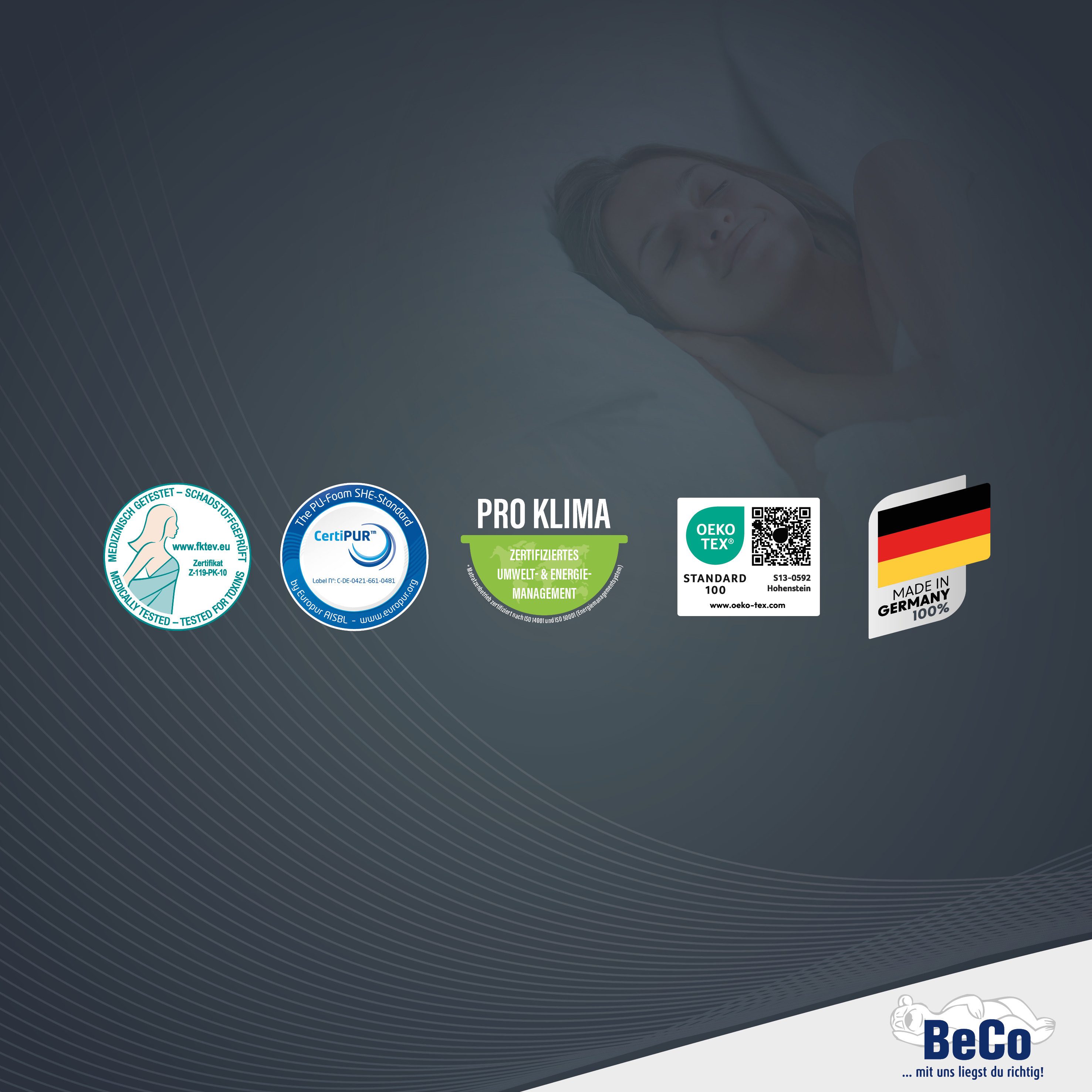 Beco Comfortschuimmatras Medibett hoogte 15 cm