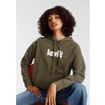 levi's hoodie graphic standard hoodie met levi's-opschrift groen