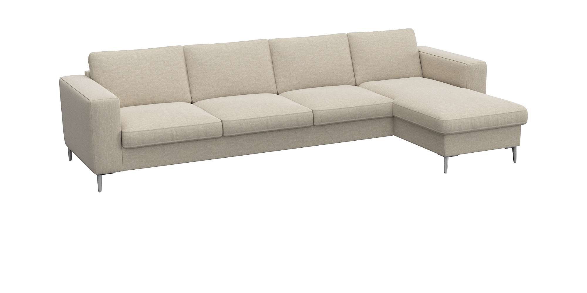 FLEXLUX Hoekbank Fiore, super zitcomfort door koudschuim in de zitting, L-vorm
