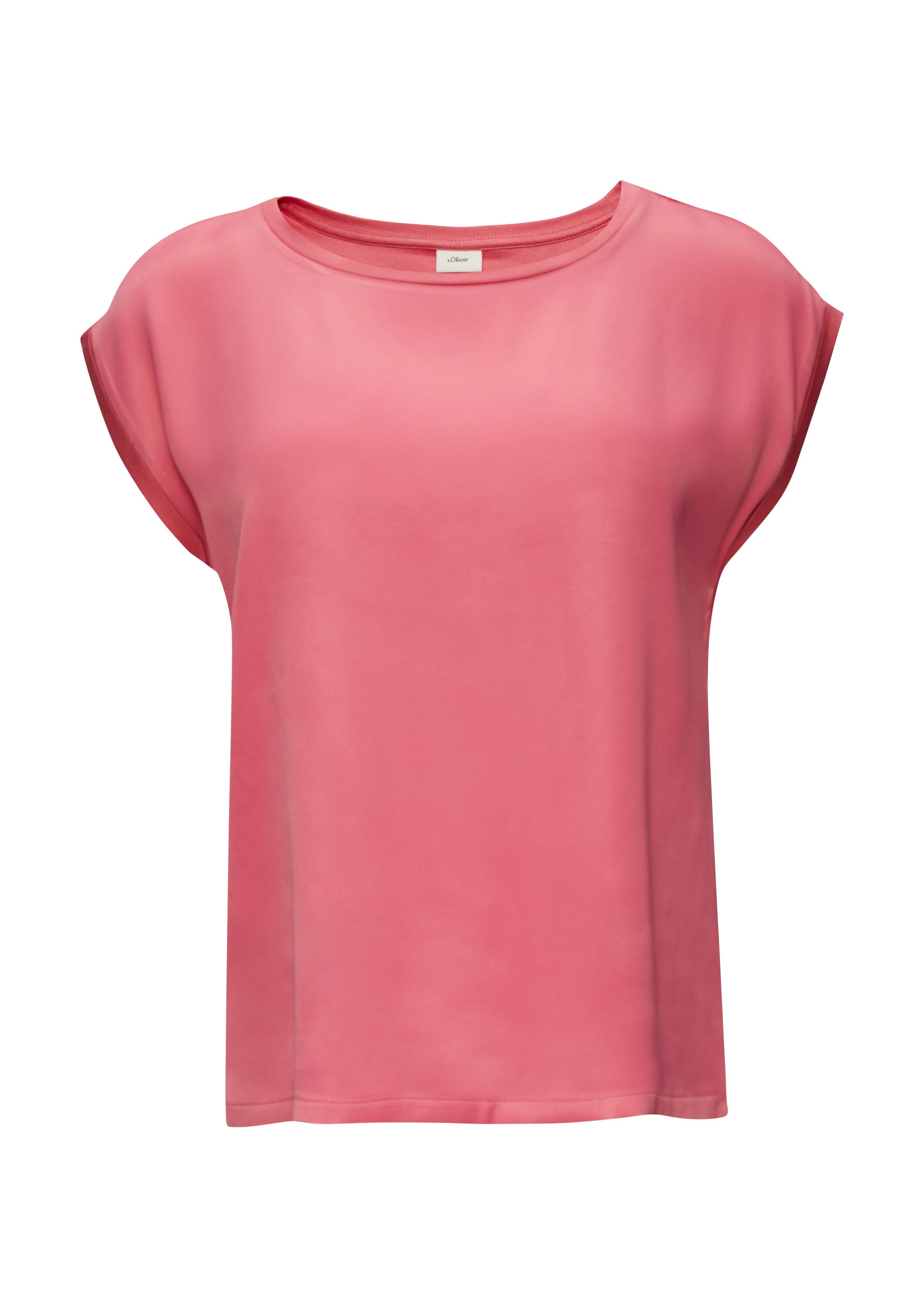 s.Oliver BLACK LABEL T-shirt in jersey-look